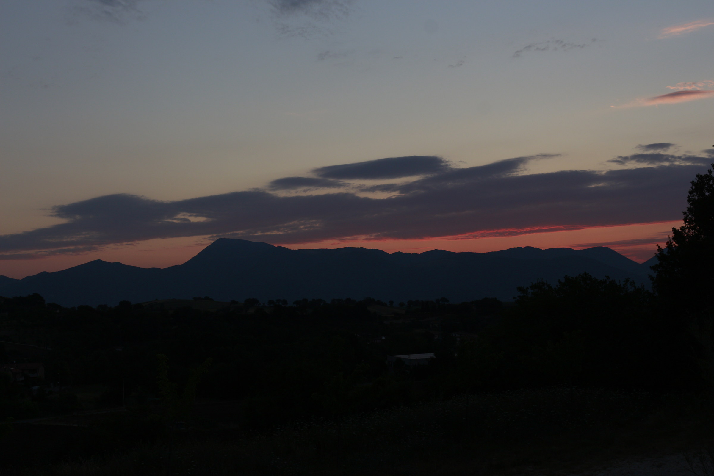 Il rosso del nuovo giorno