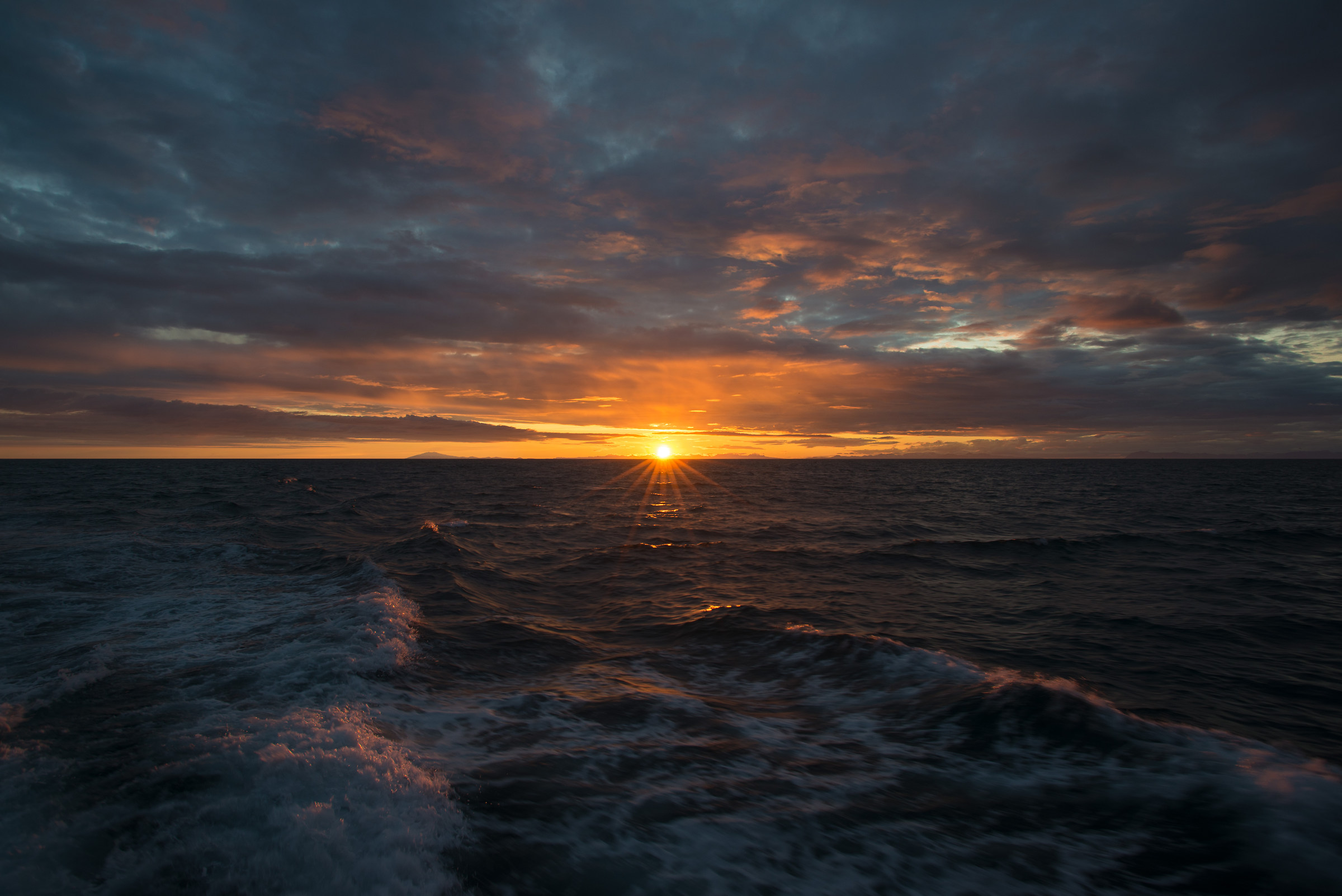 The midnight sun, Iceland