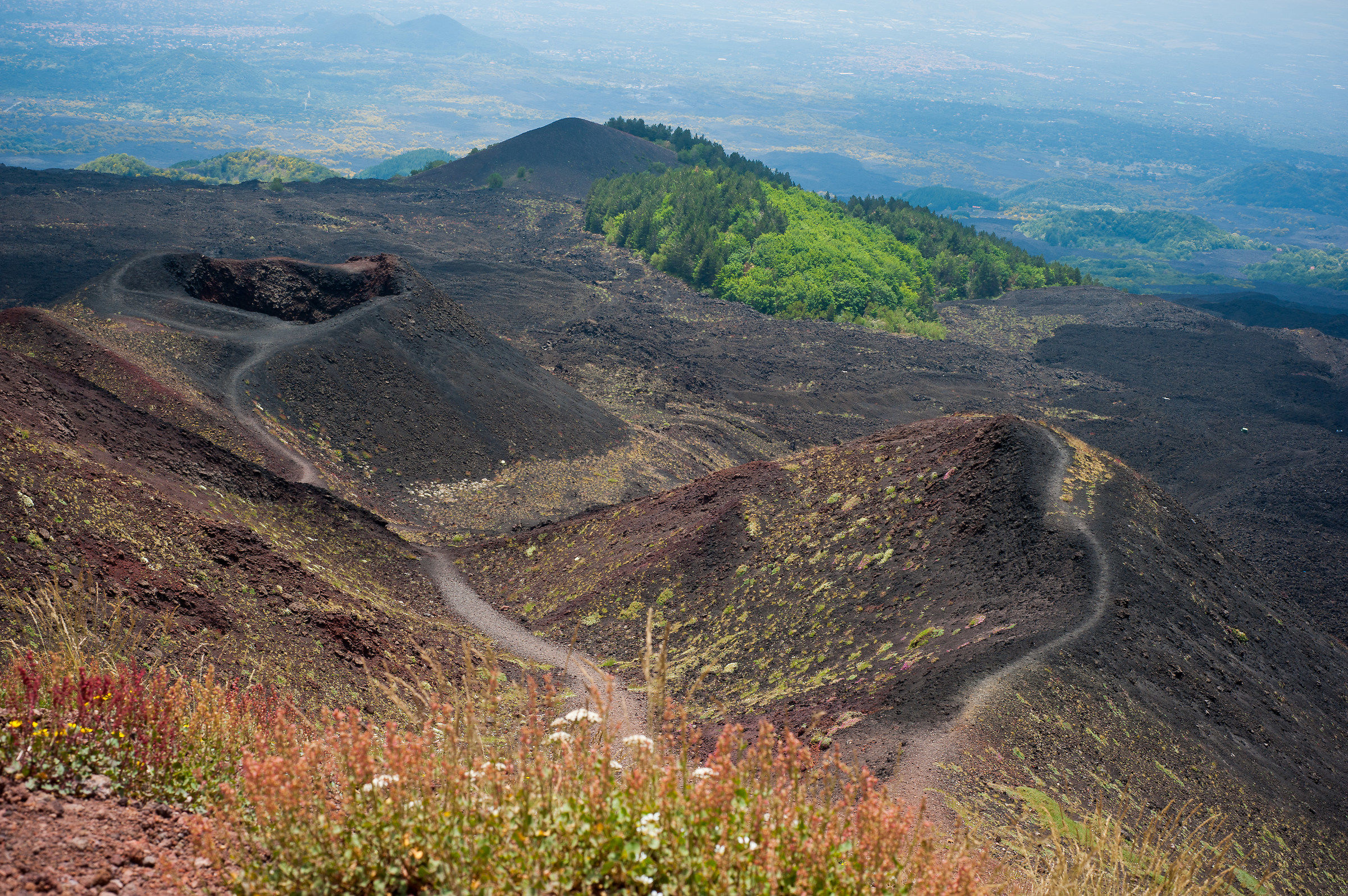 View of Etna