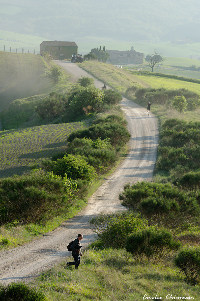 ... We hunters images to the streets d'Orcia