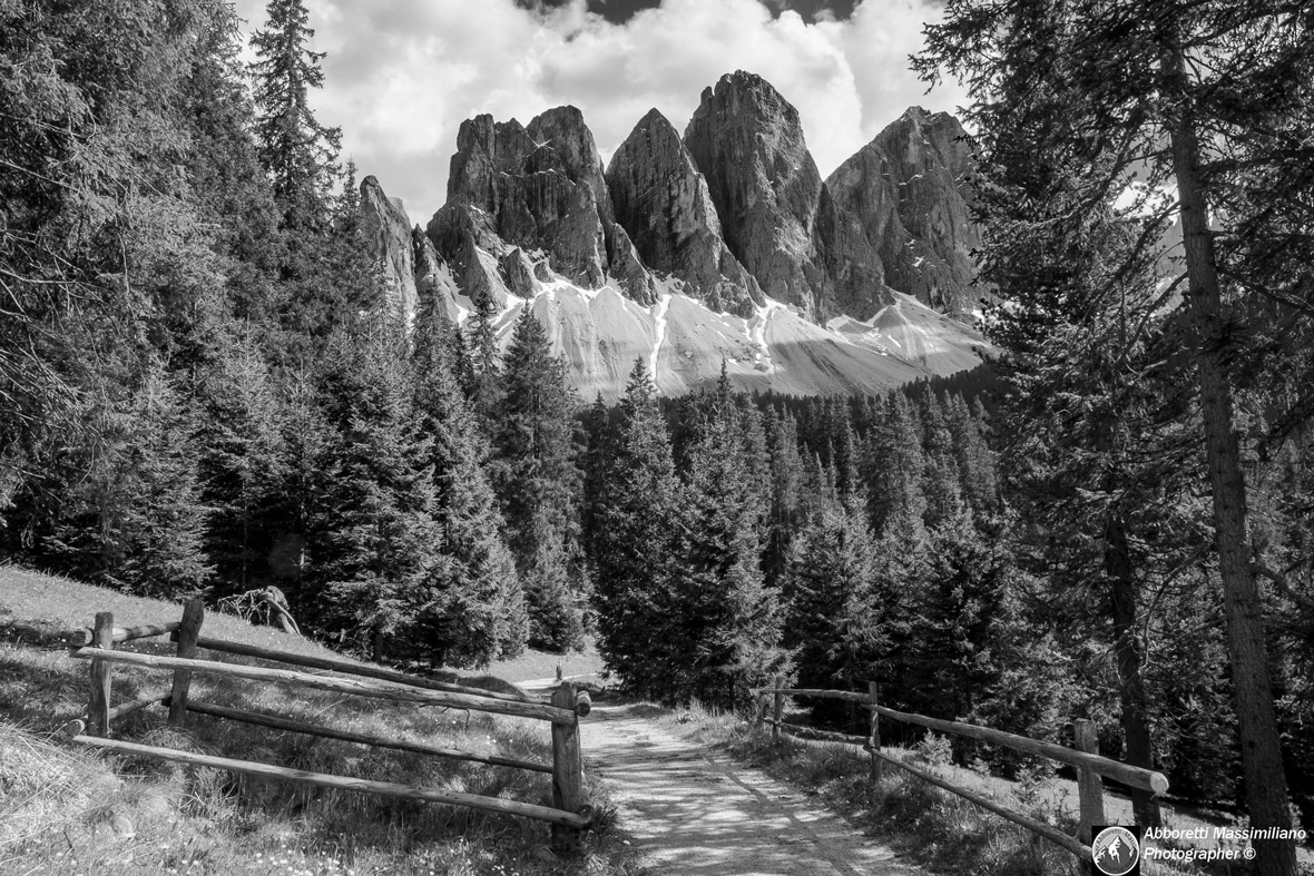 Odle from the Val di Funes