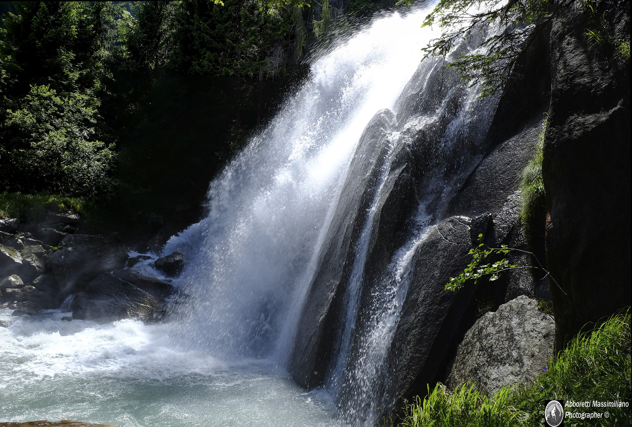 waterfall of the river Sarca Amola (val Nambrone)