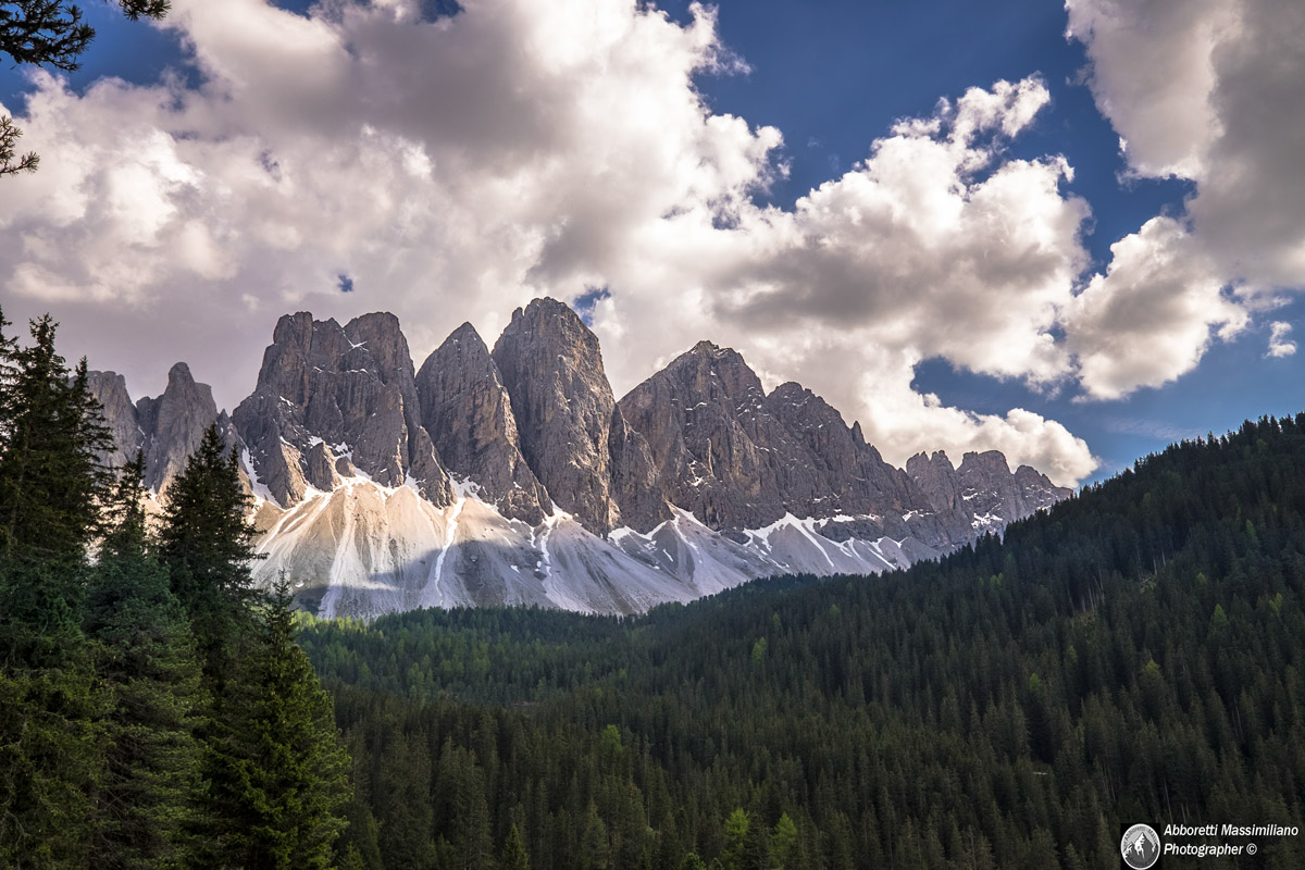 Odle from the Val di Funes