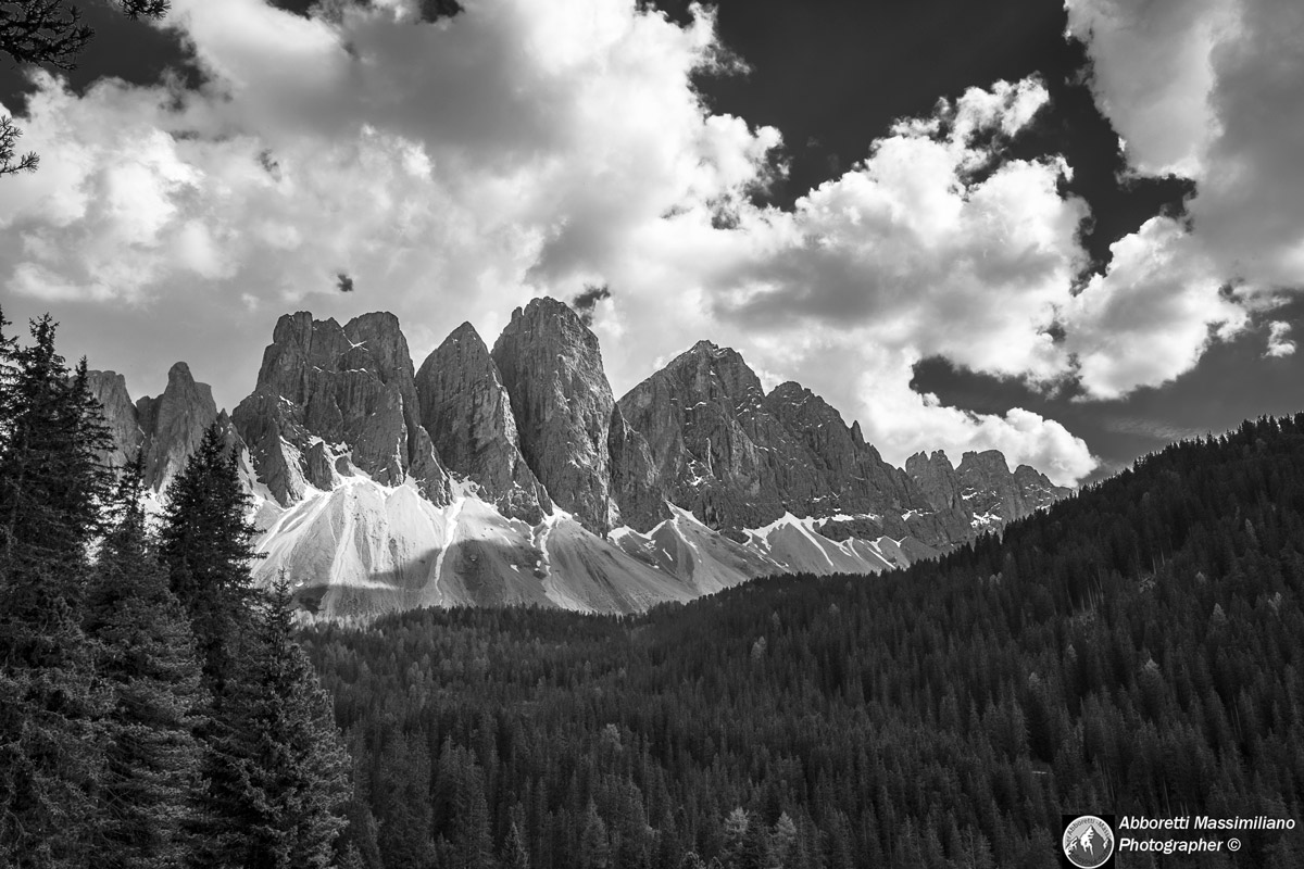 Odle from the Val di Funes