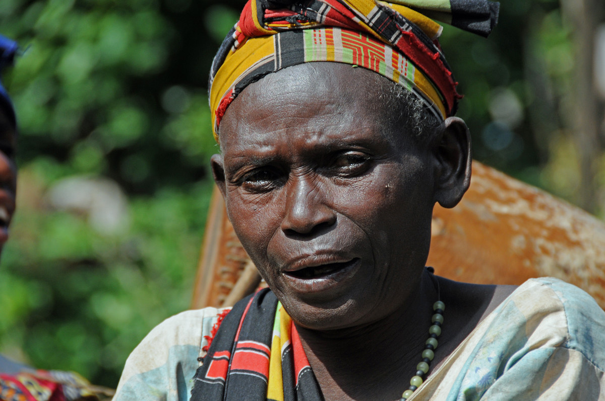 ethnic woman Batwa (Pygmy) - Uganda