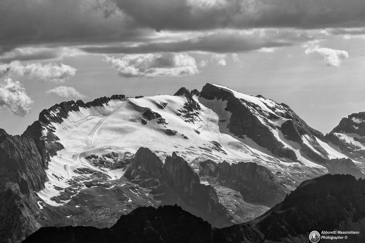 Marmolada view dacima Lagazuoi