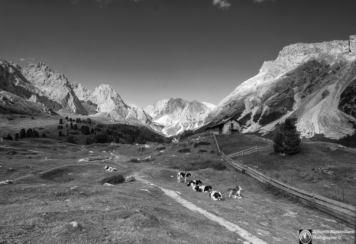 Odle and Sass Rigais from Val Gardena