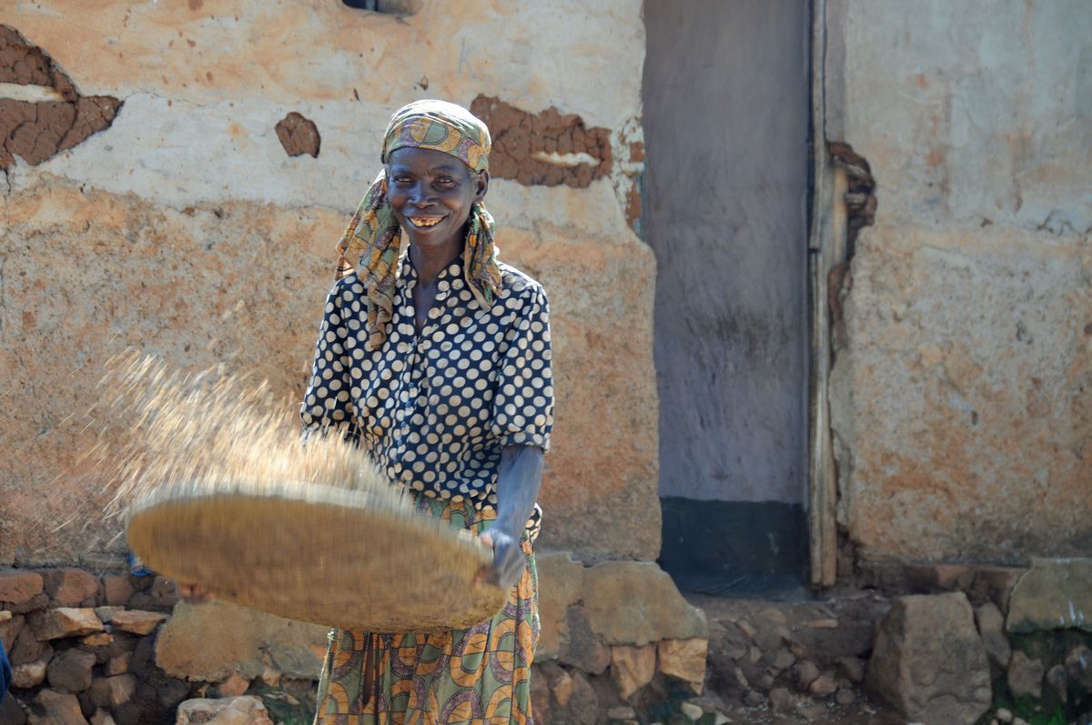 Rwandan peasant