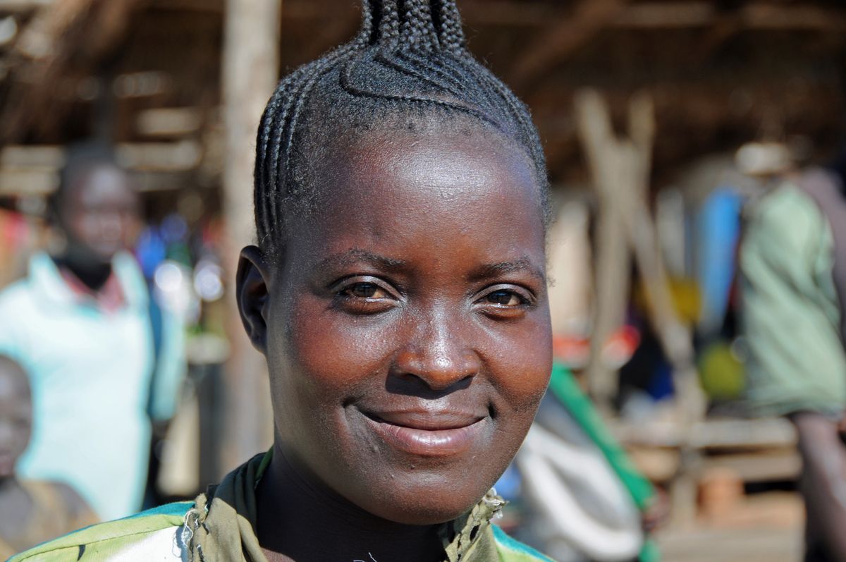 giovane donna del Malawi