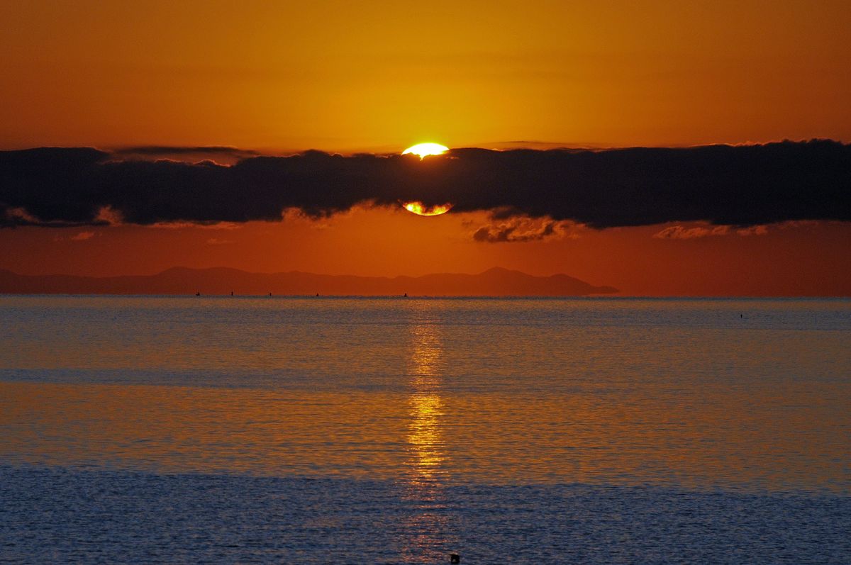 sunrise over Lake Malawi