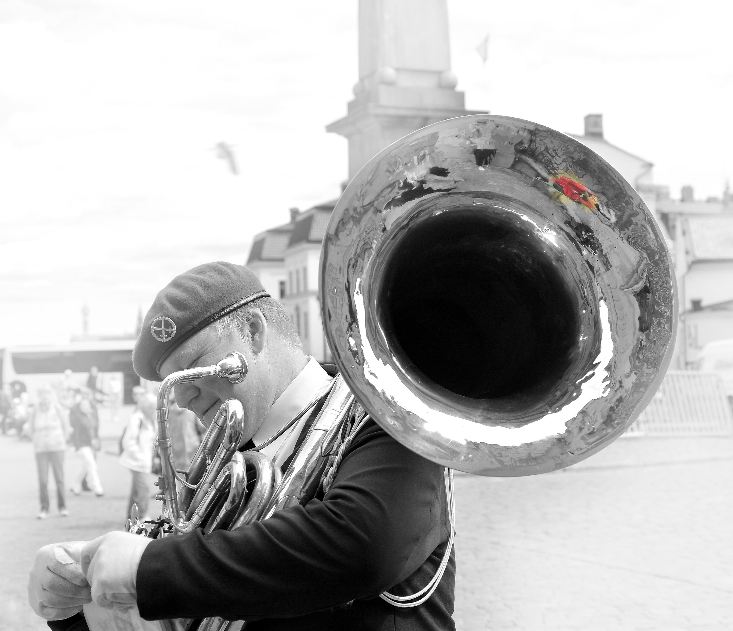 the end of the parade