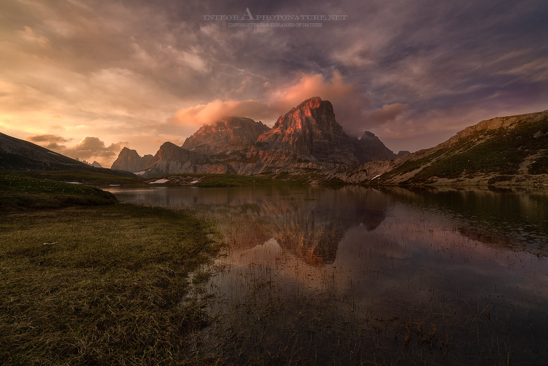 The dolomites Temple