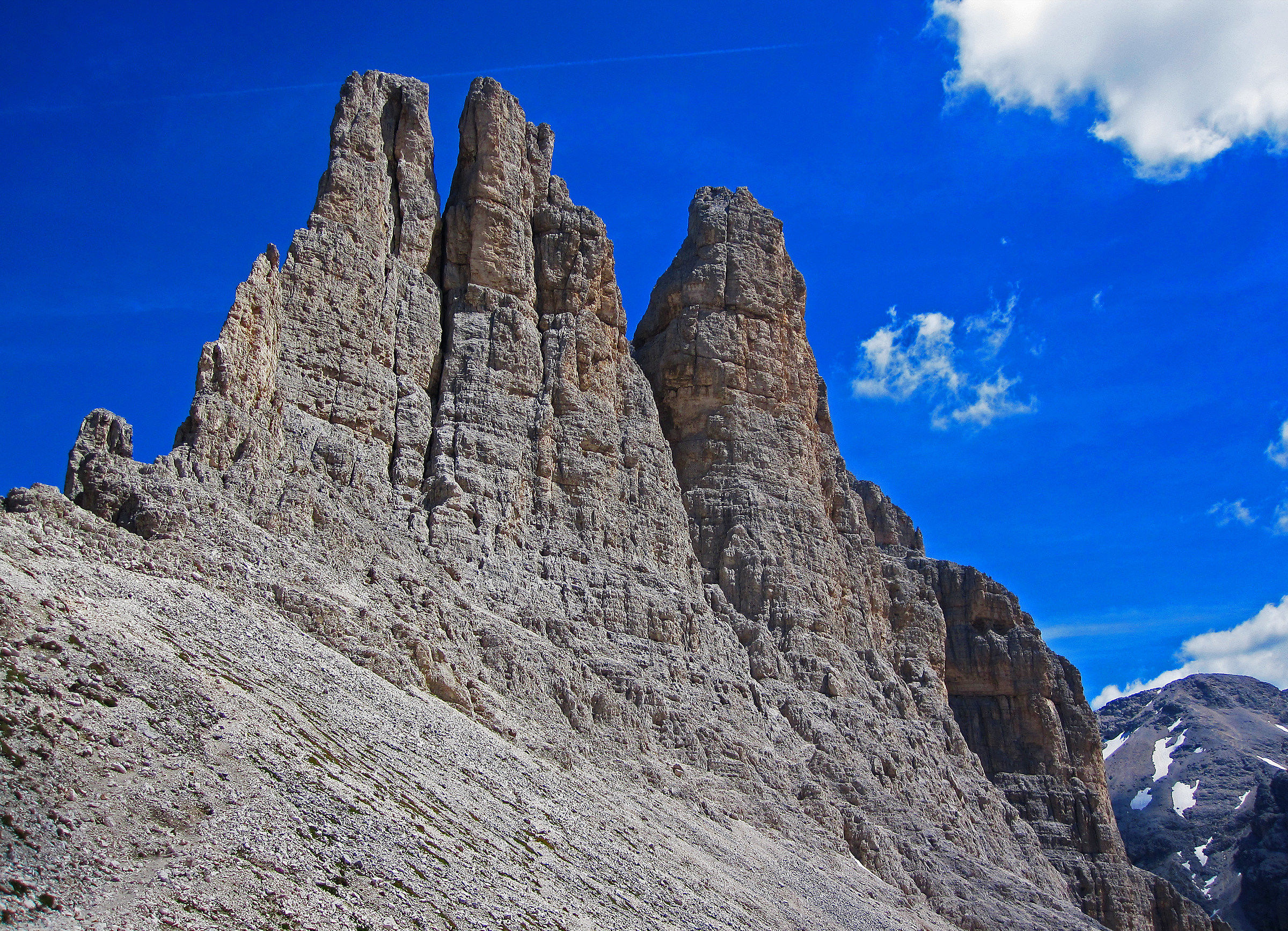 Le Torri del Vajolet dal Rifugio Re Alberto