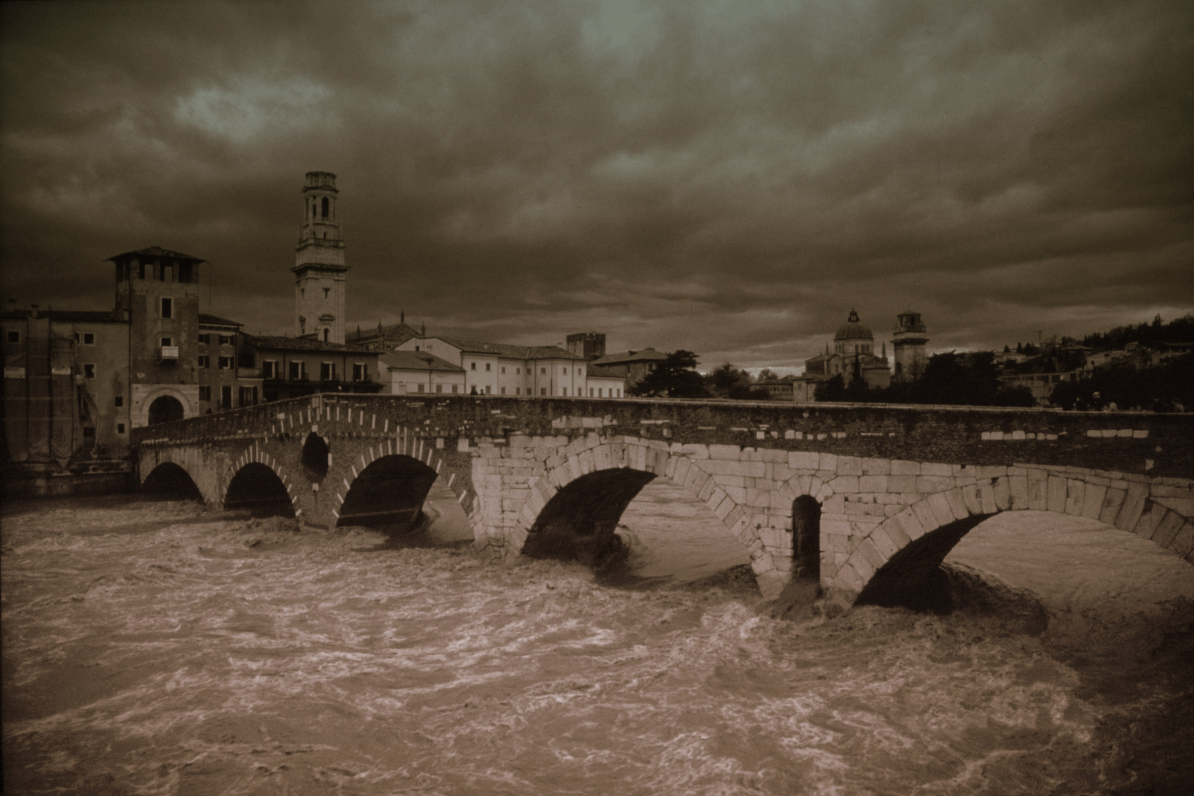 Bridge in the clouds 1