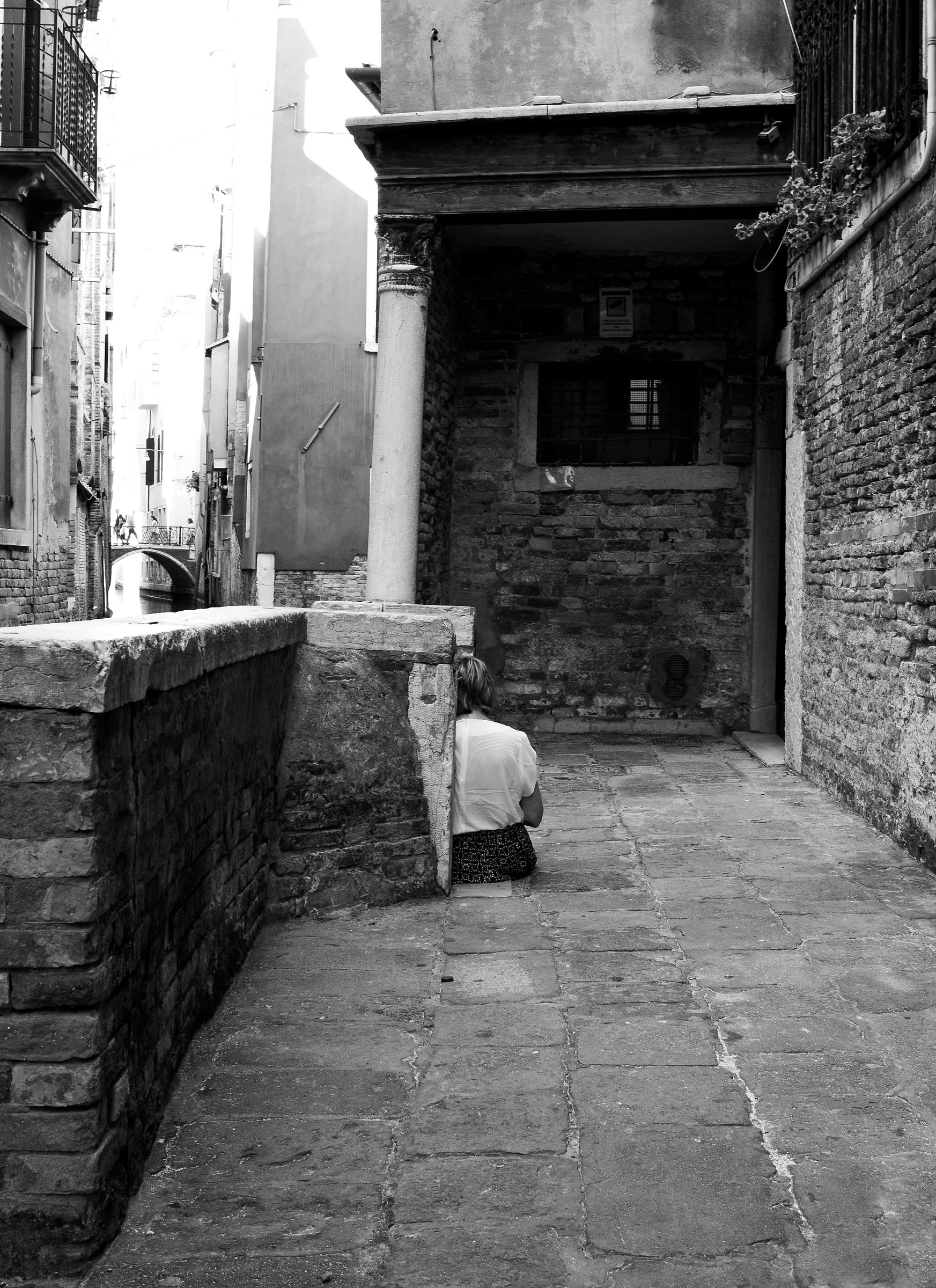 Il bisogno di star soli a Venezia...