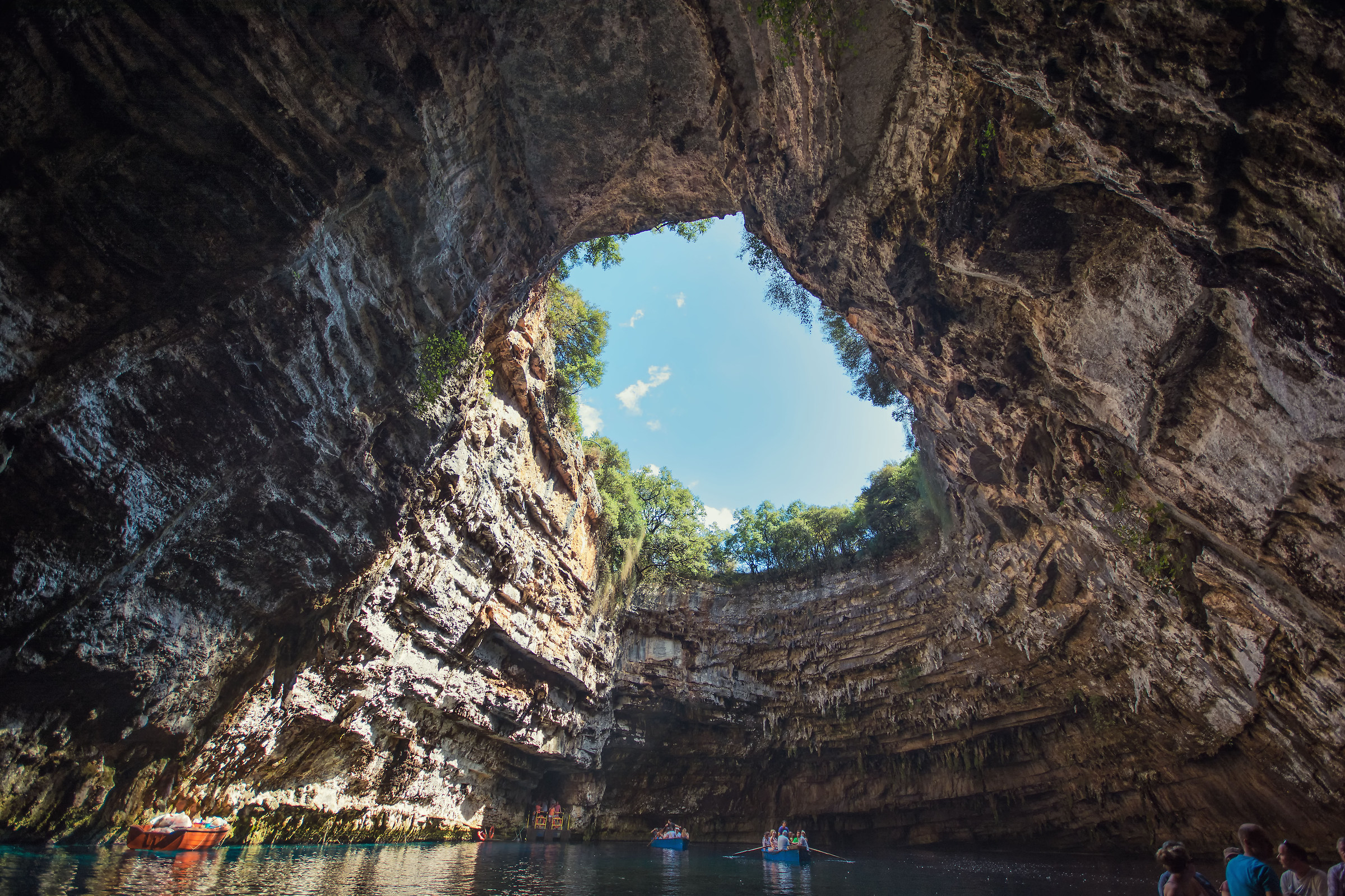 Melissani Cave