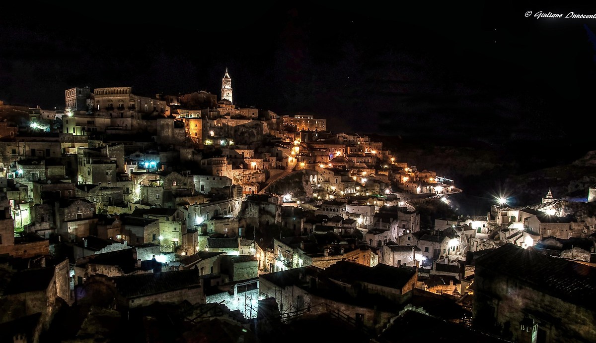 Matera by night