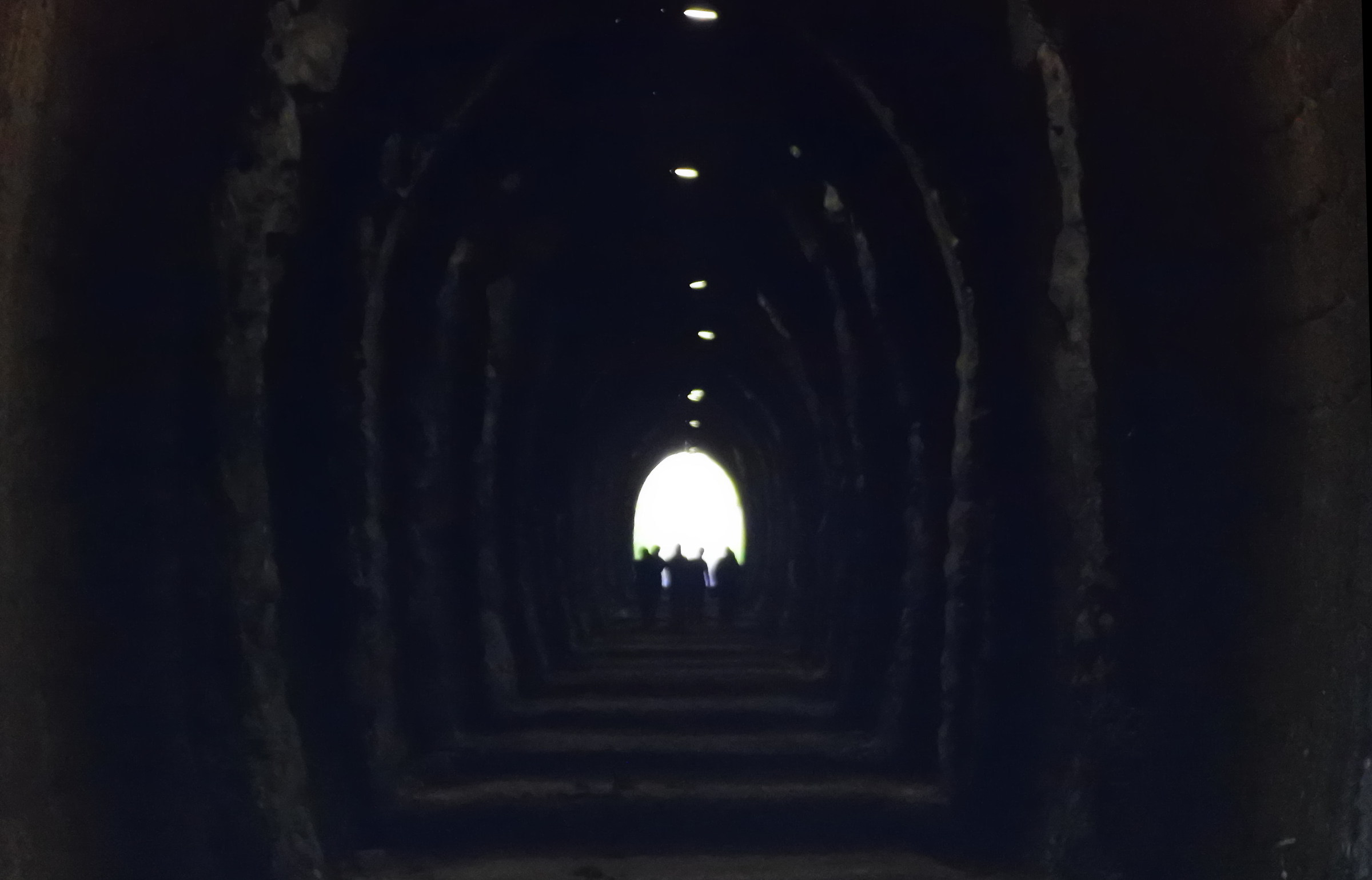 Towards the light ...