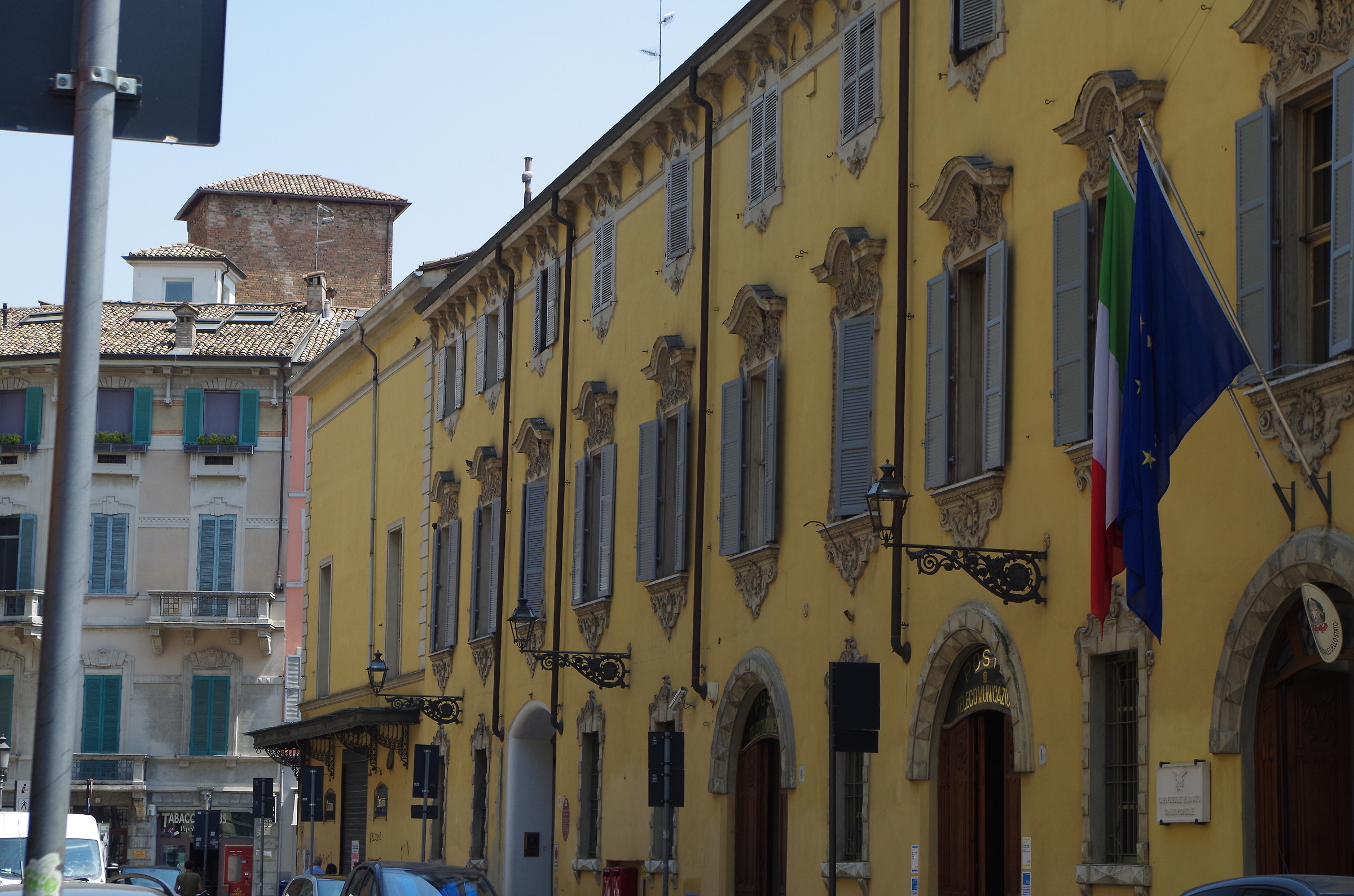 Parma: storico palazzo delle poste.