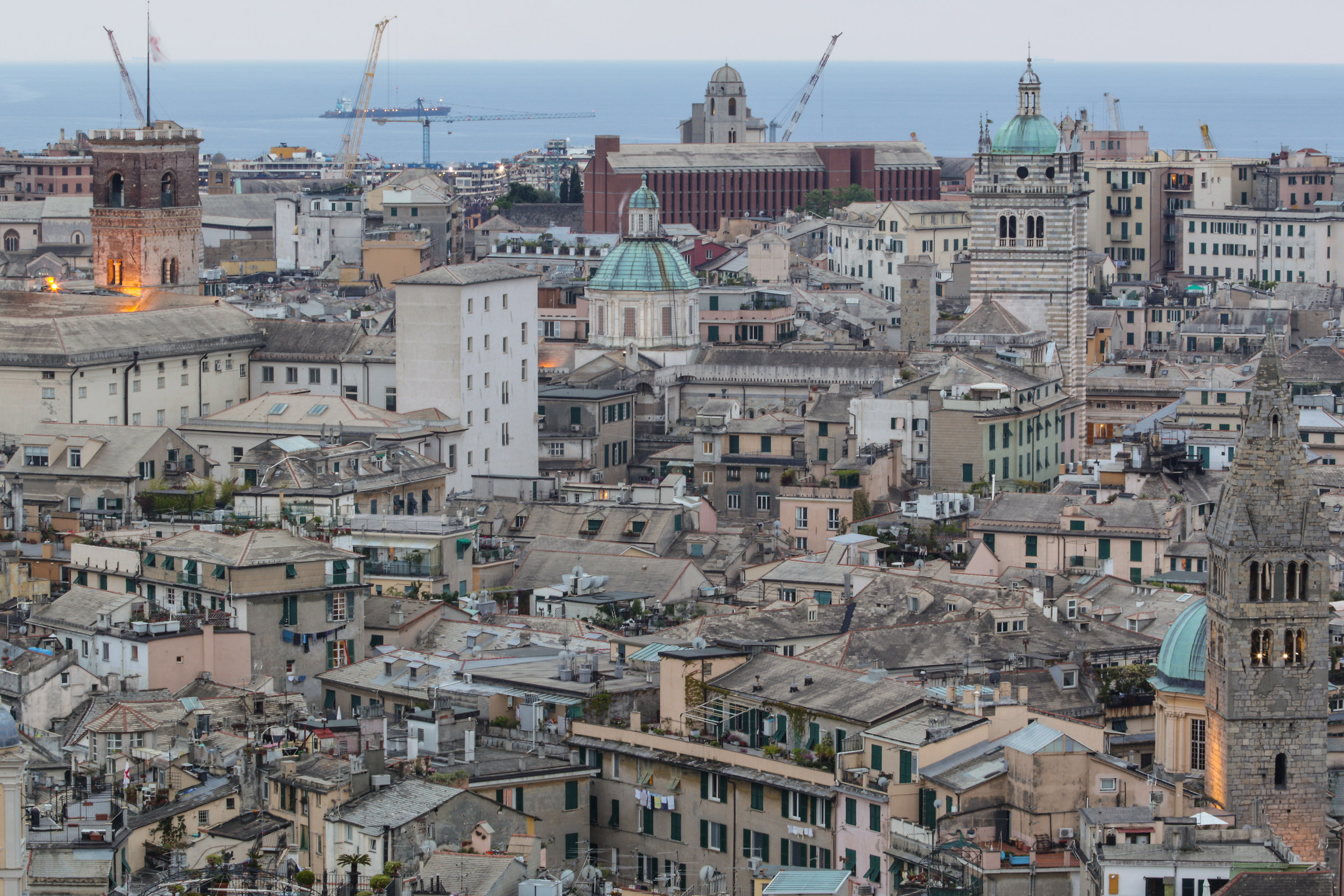 Vista sui vicoli di Genova