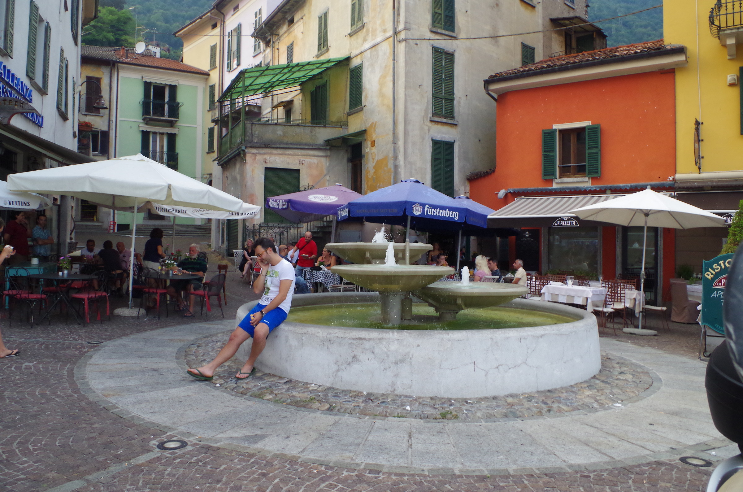 The center of Argegno.