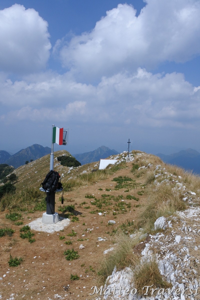 Cima monte Pizzocolo a mt. 1585