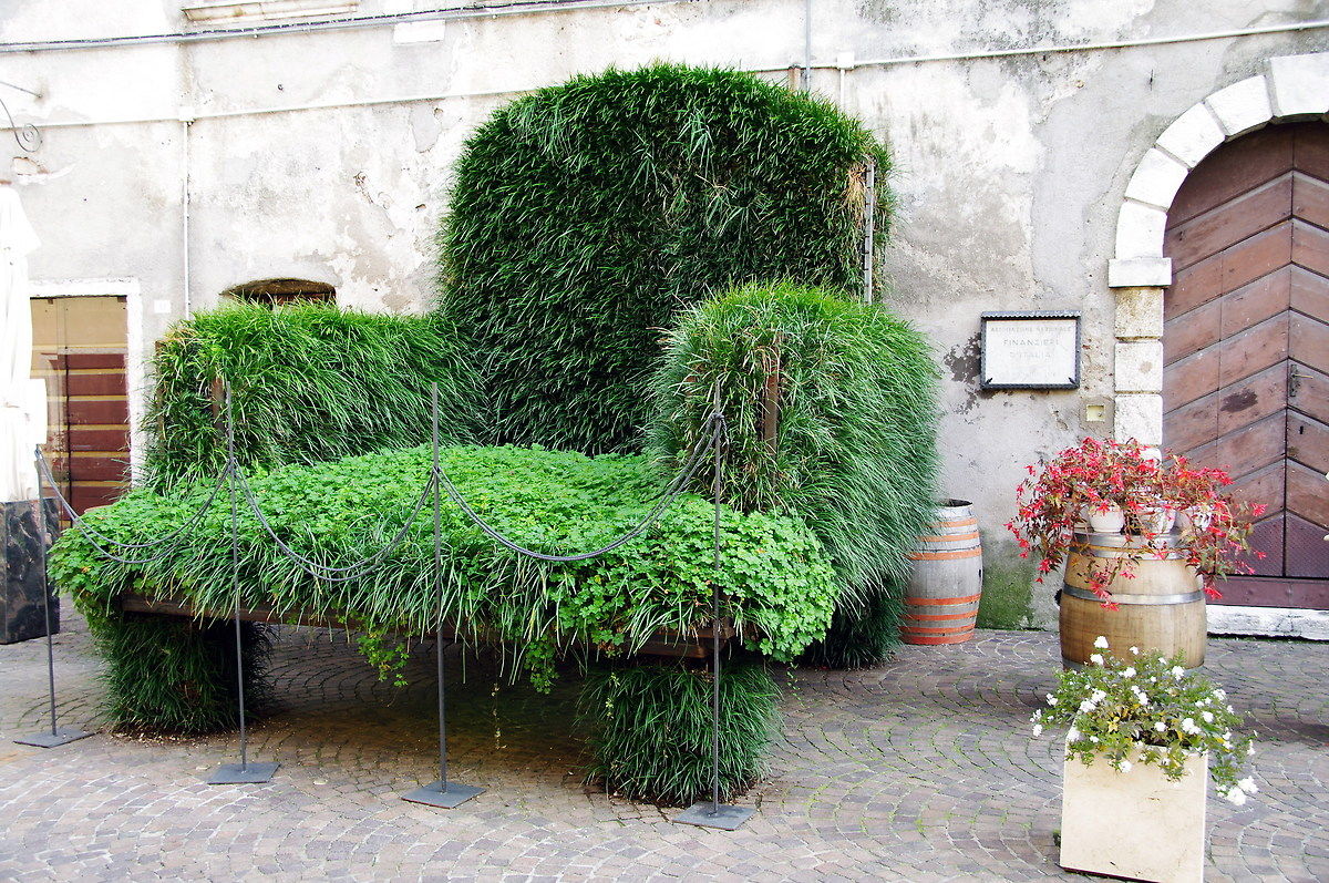 An Armchair Giant Natural fabrics