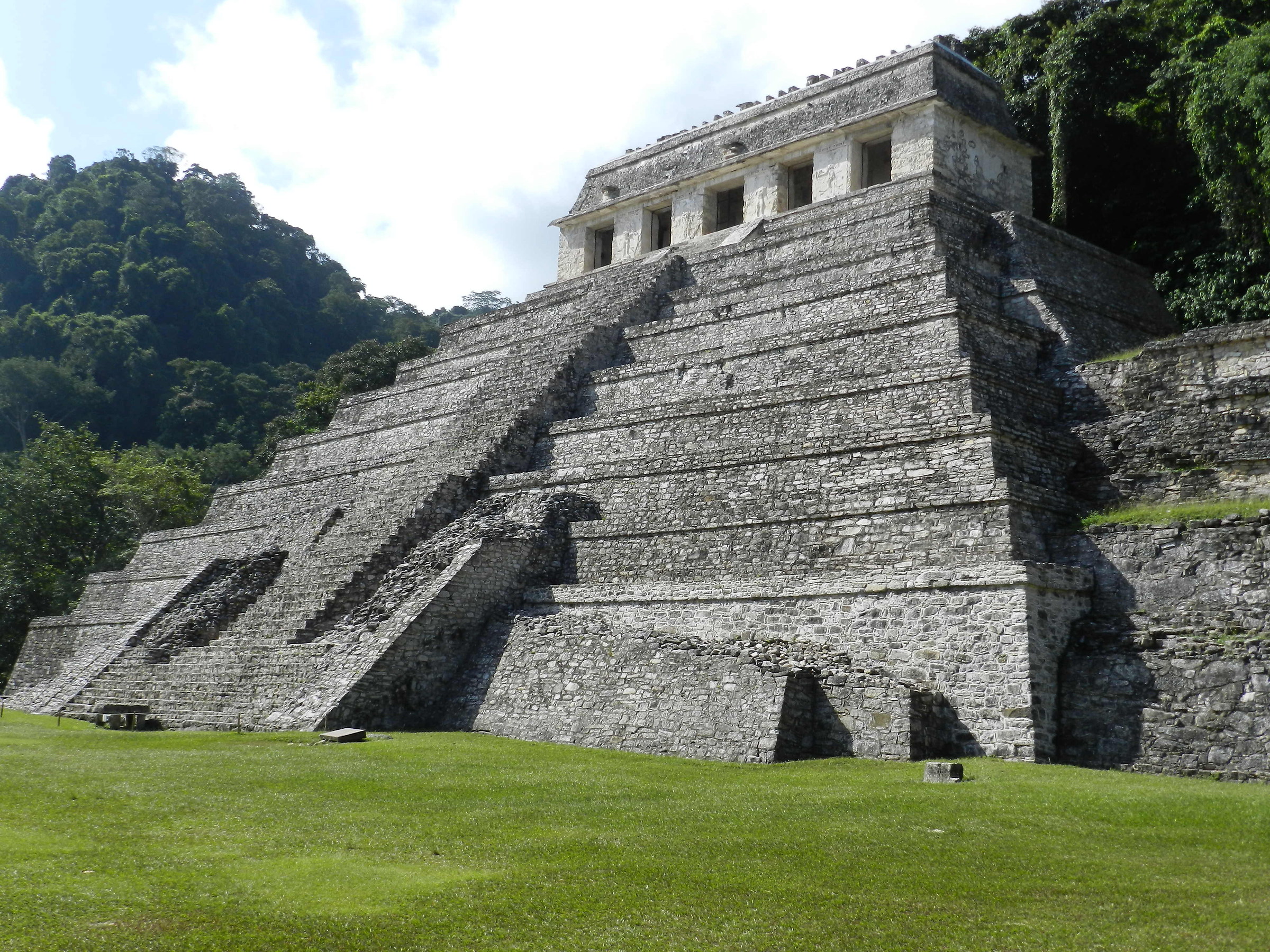 Mayan archaeological site of Palenque, Chiapas