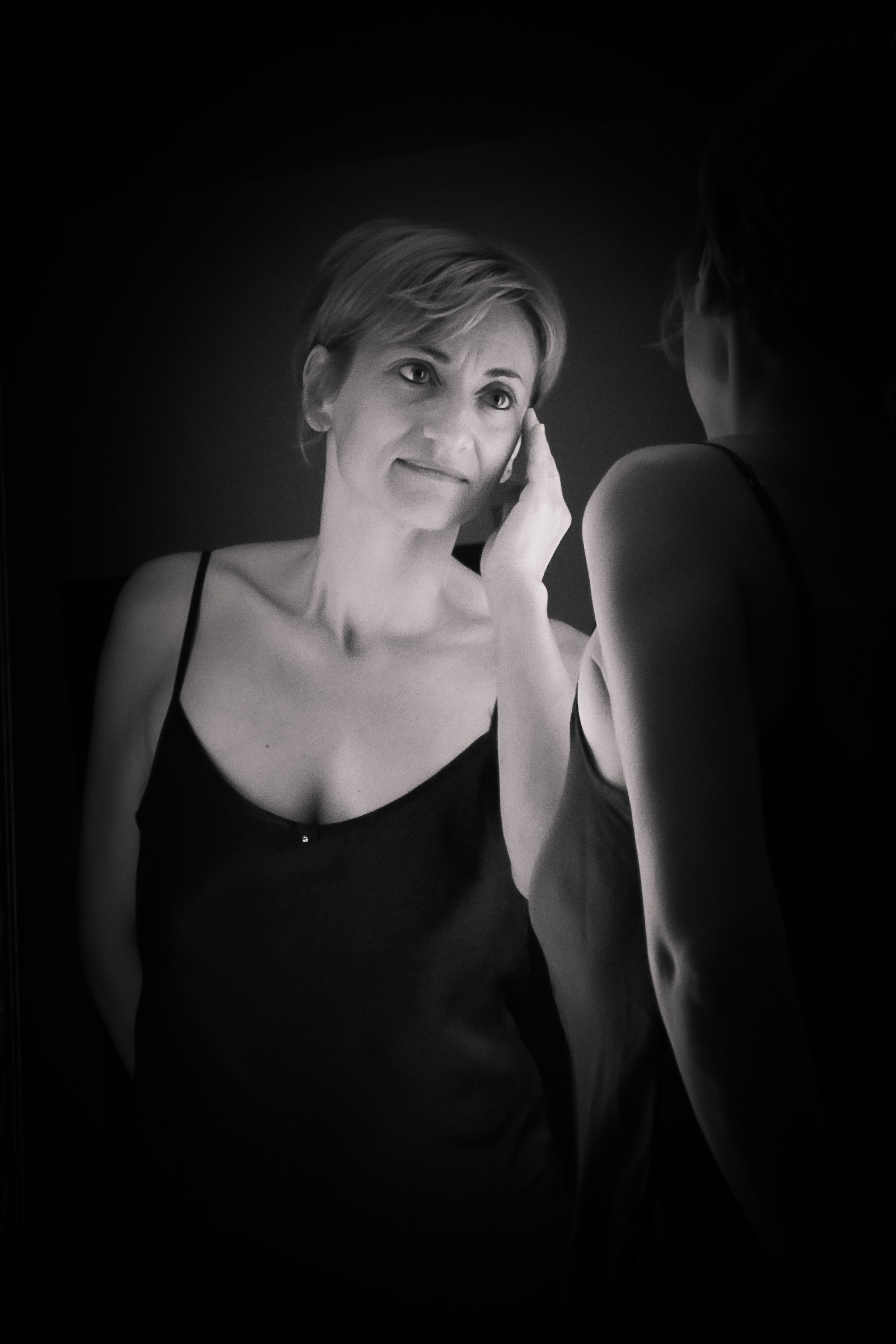 ...in black and white...