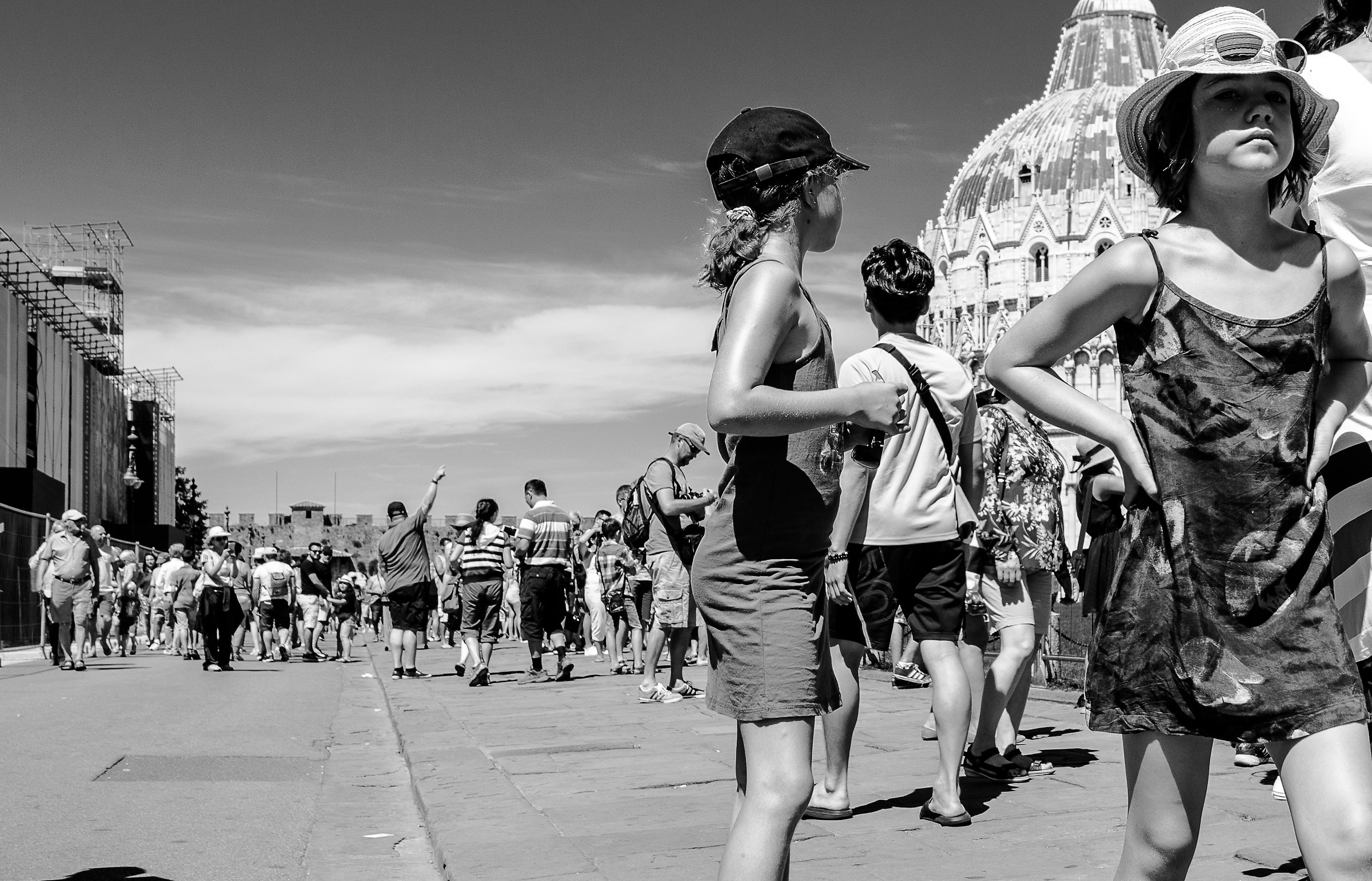 The Piazza del Duomo (pi) - International tourists 4