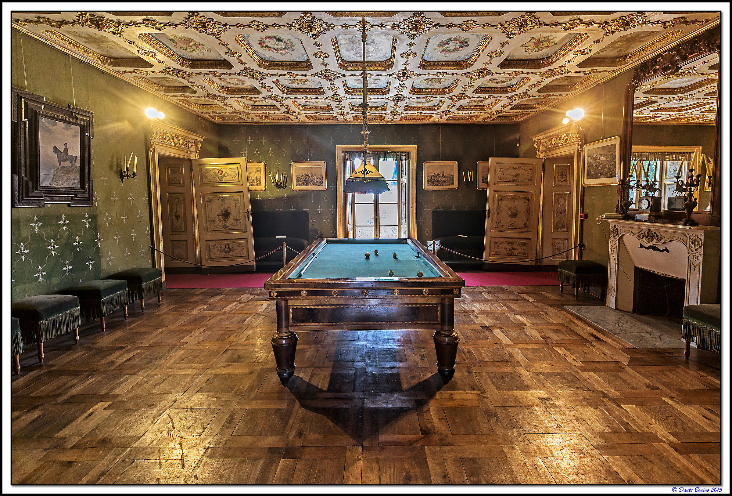 The billiard room