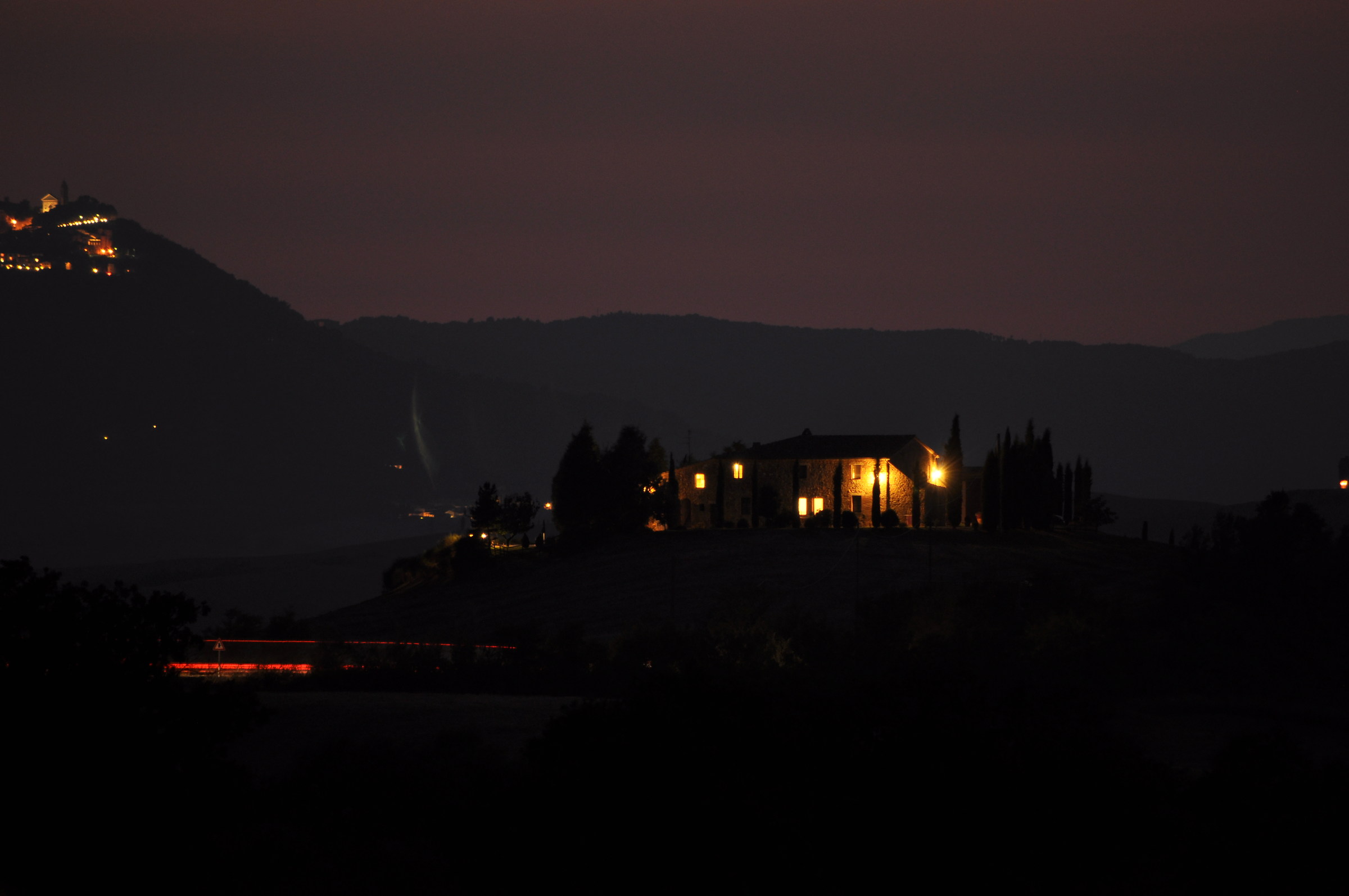 the charm of the farmhouses of Val d'Orcia