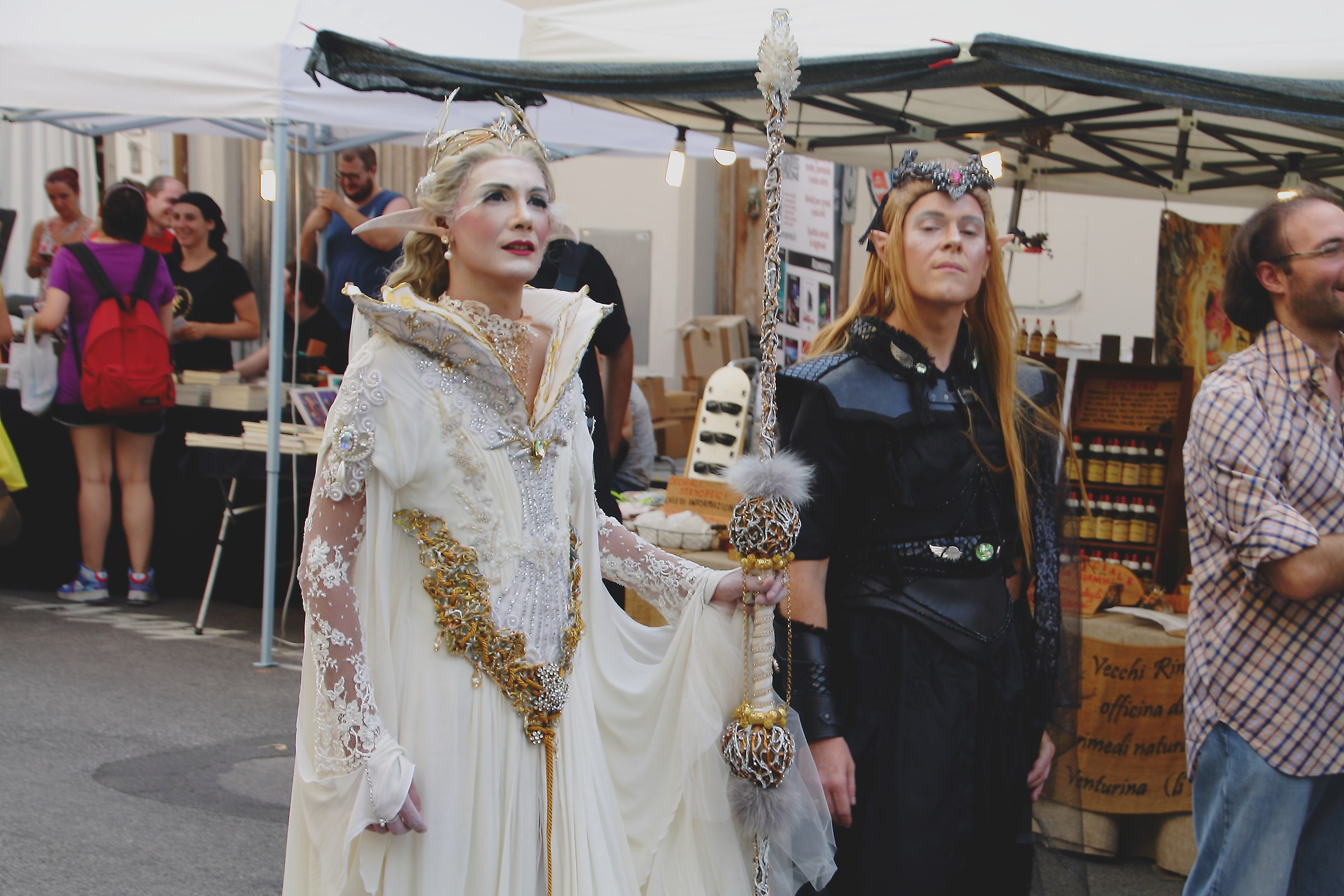 cosplay elfi Festa dell'unicorno