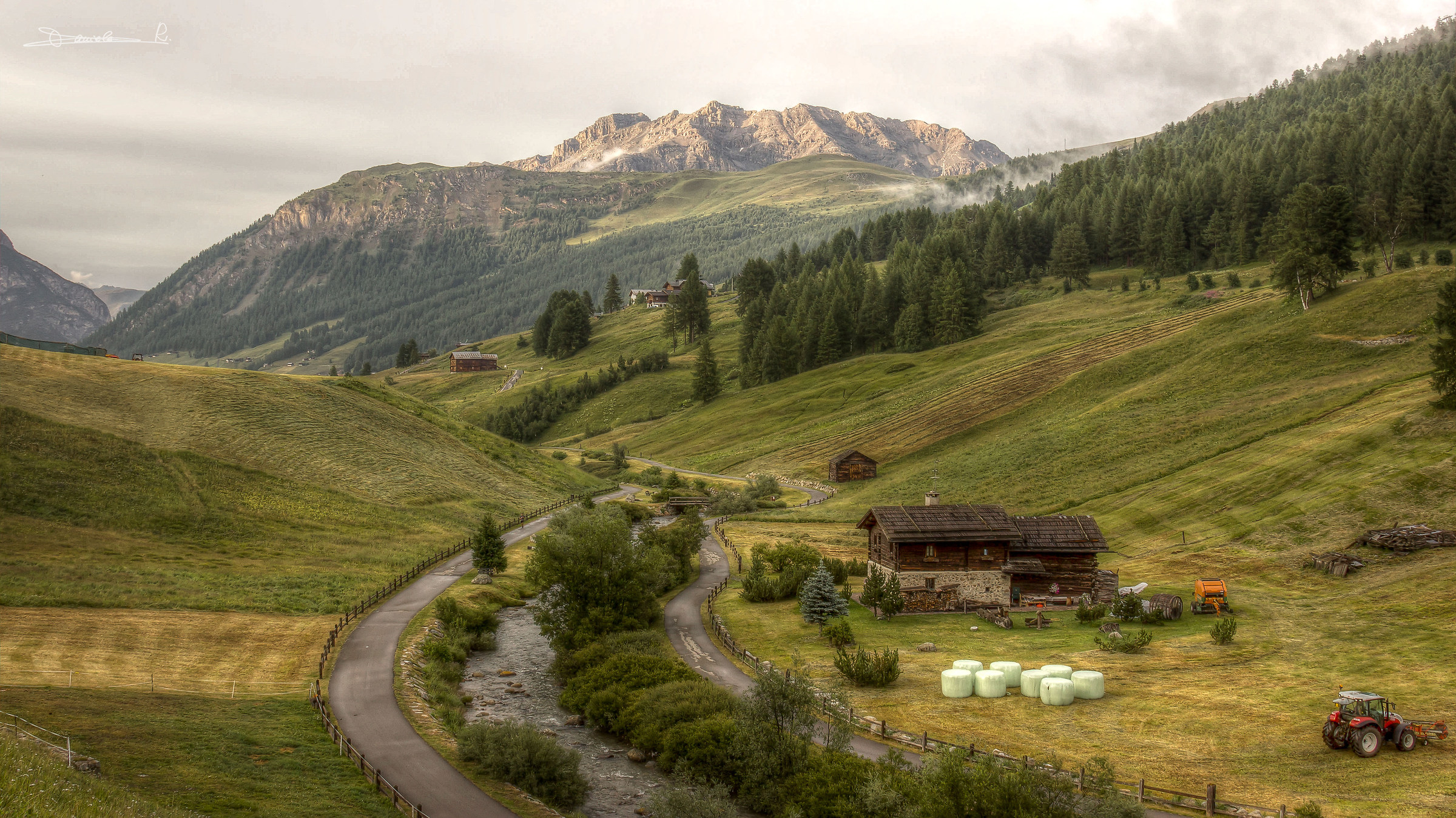 Paesaggio di Montagna