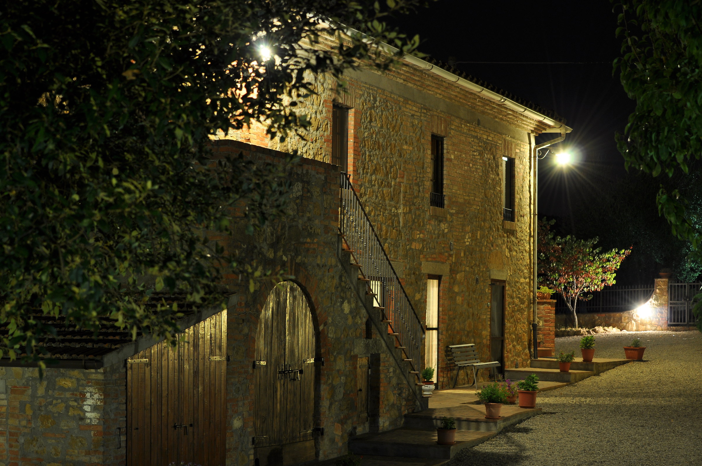 the charm of the farmhouses of Val d'Orcia