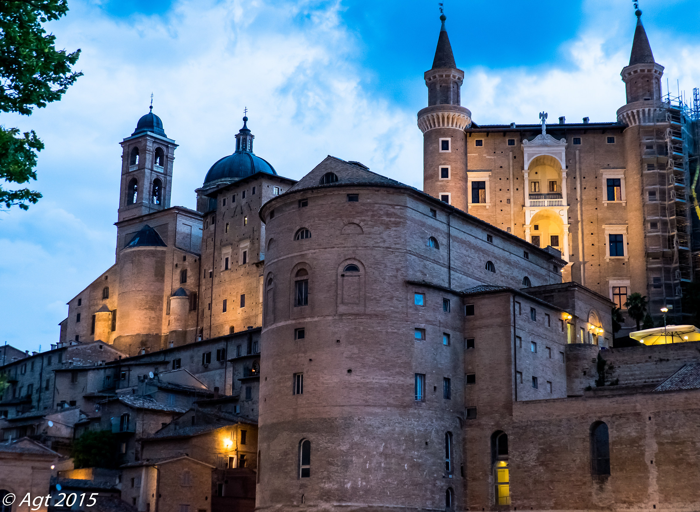 Urbino blue hour