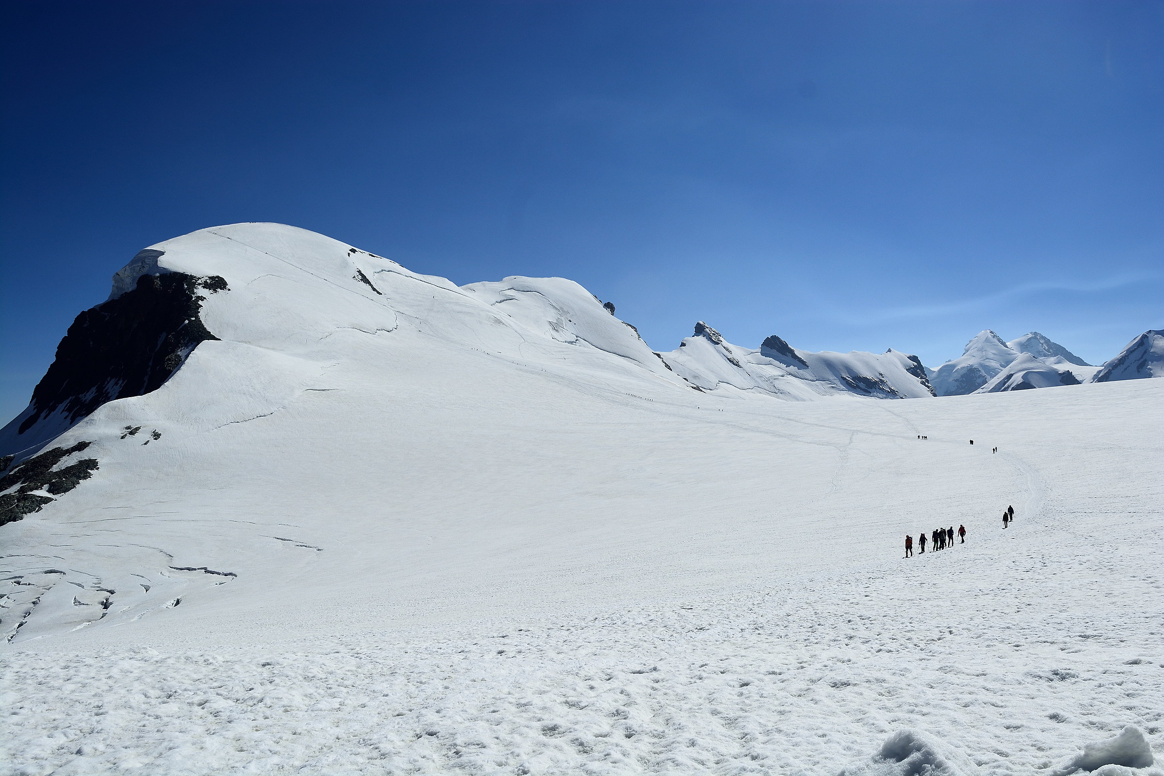 Verra Glacier and western Breithorn