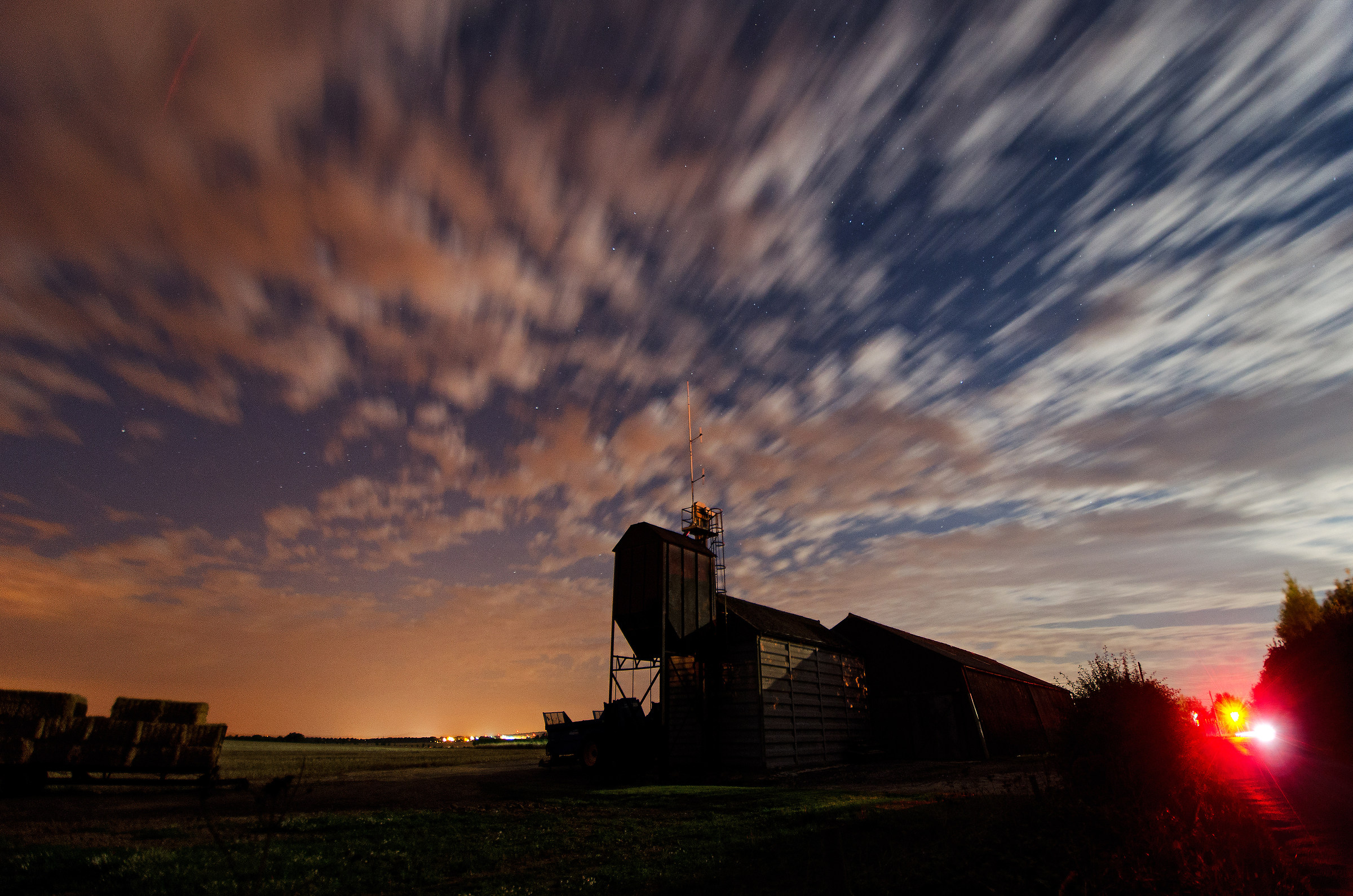 After the Harvest - in the Moonlight