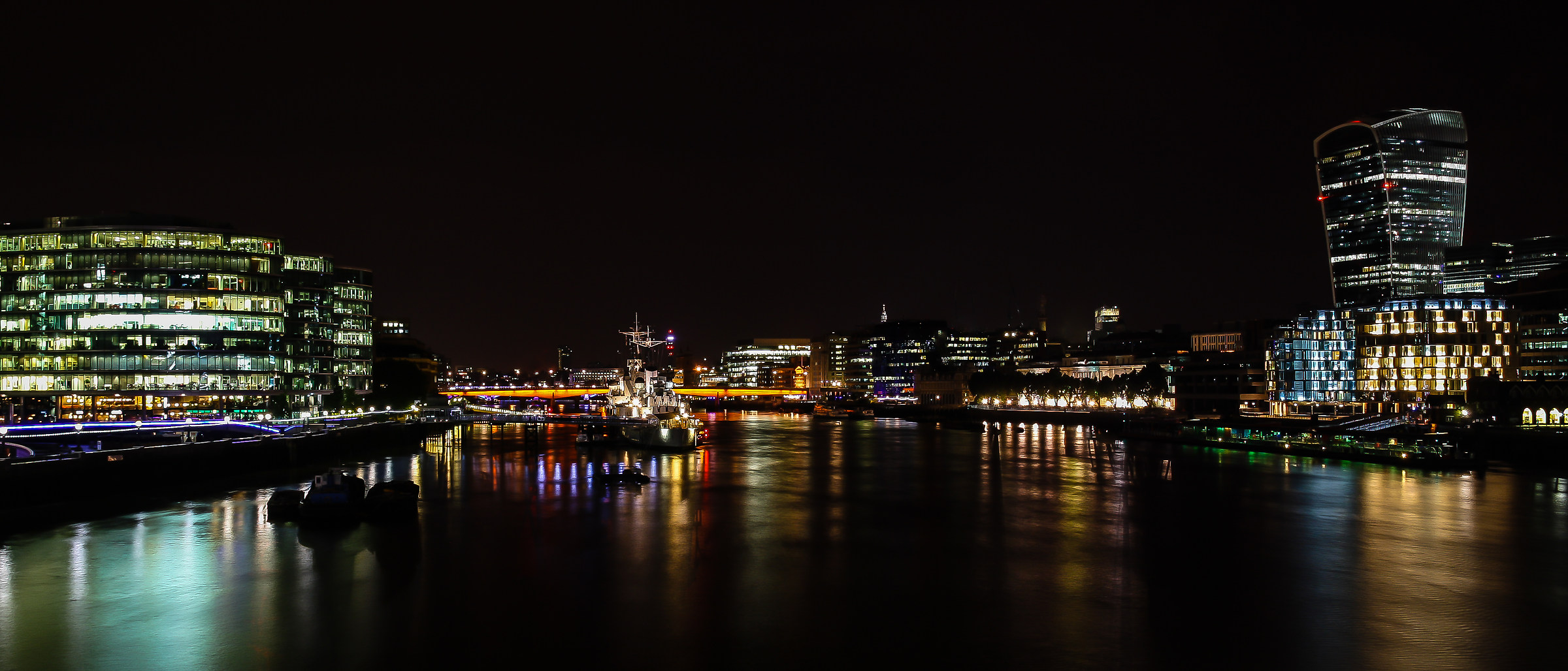 View from Tower Bridge