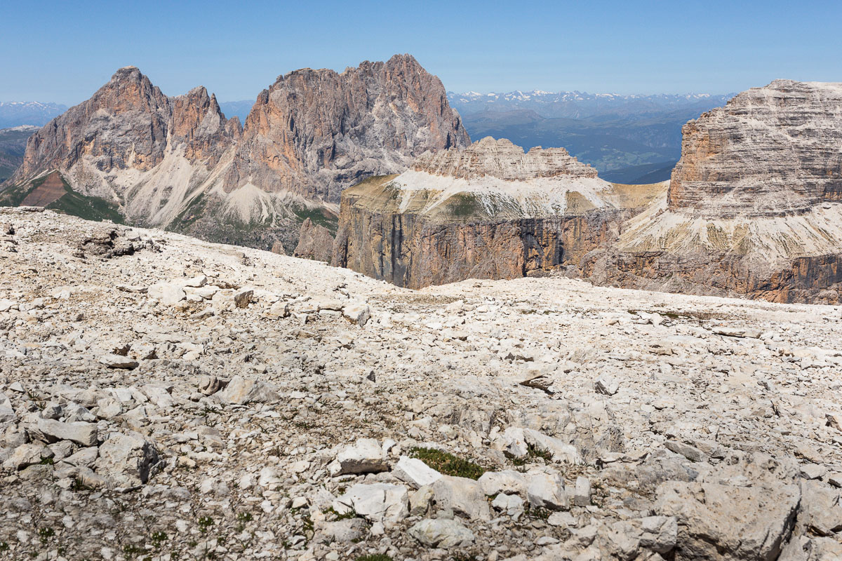 Panorami dal Sass Pordoi...
