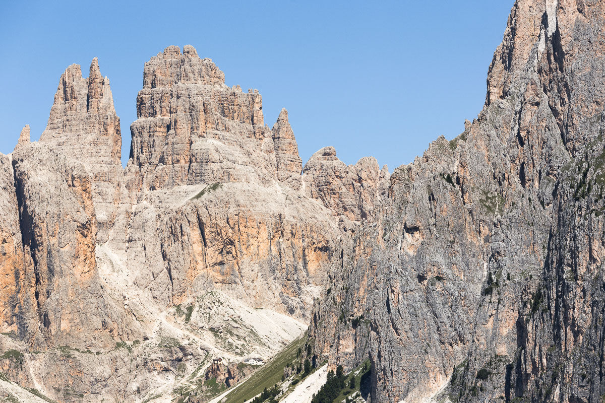 The Vajolet Towers ...