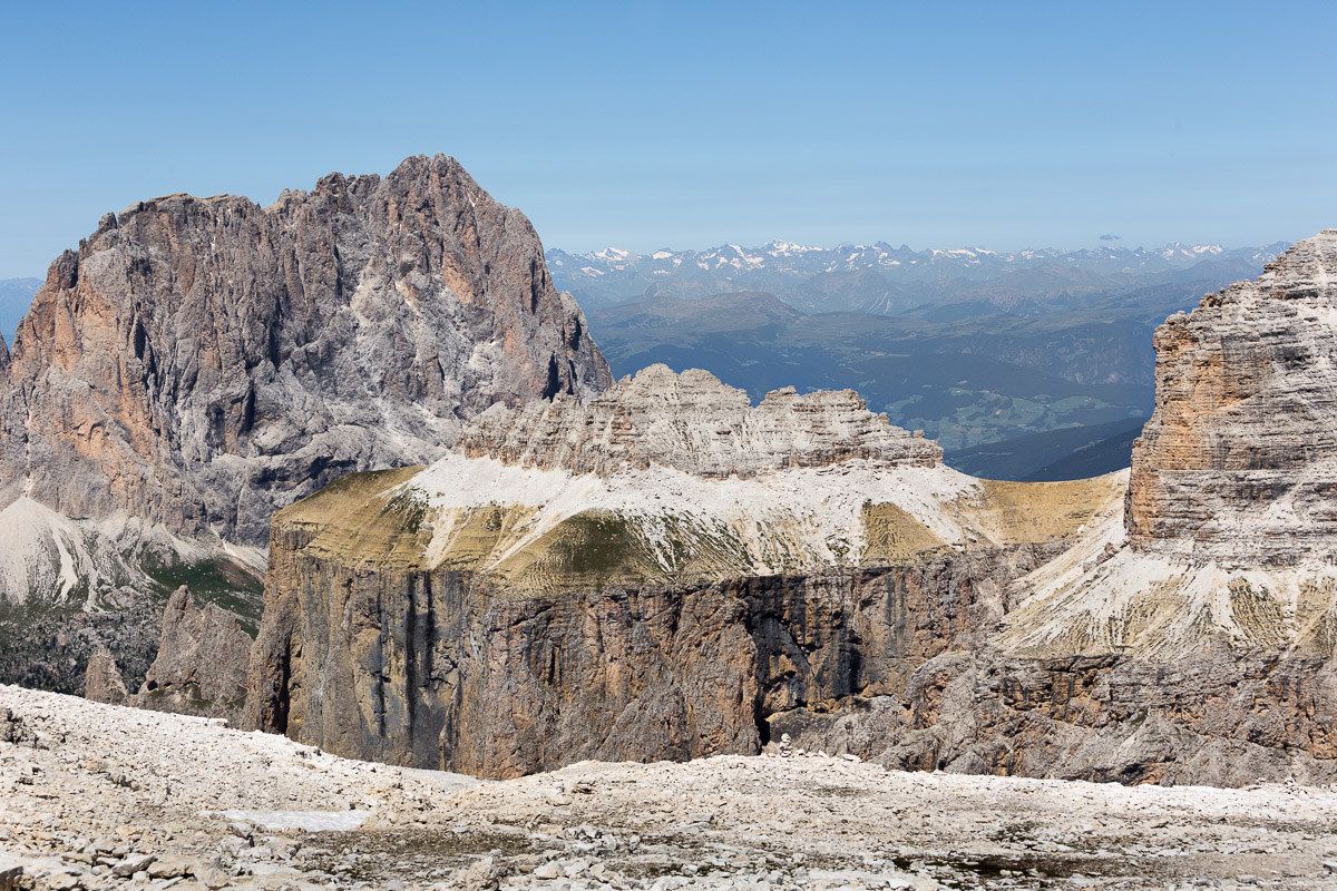 Panorami dal Sass Pordoi...