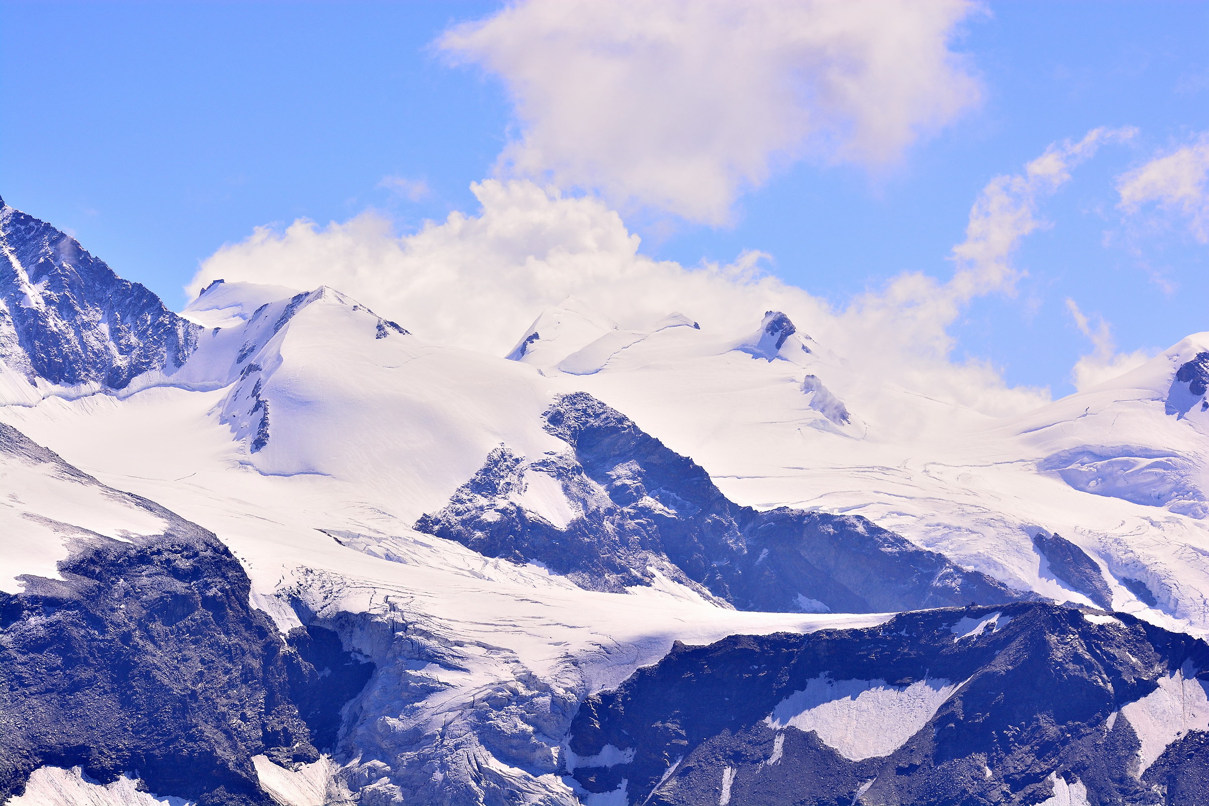 Gemini with Castor glacier