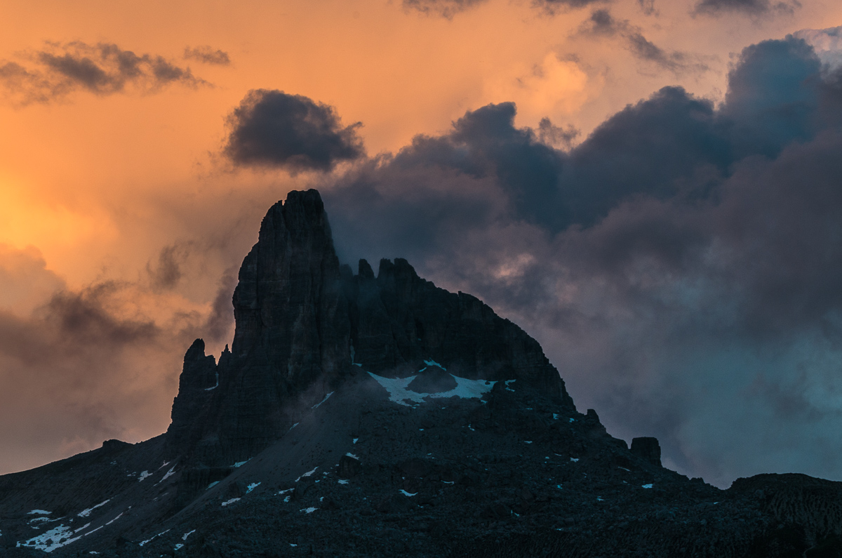 Becco de Mezdi, tramonto