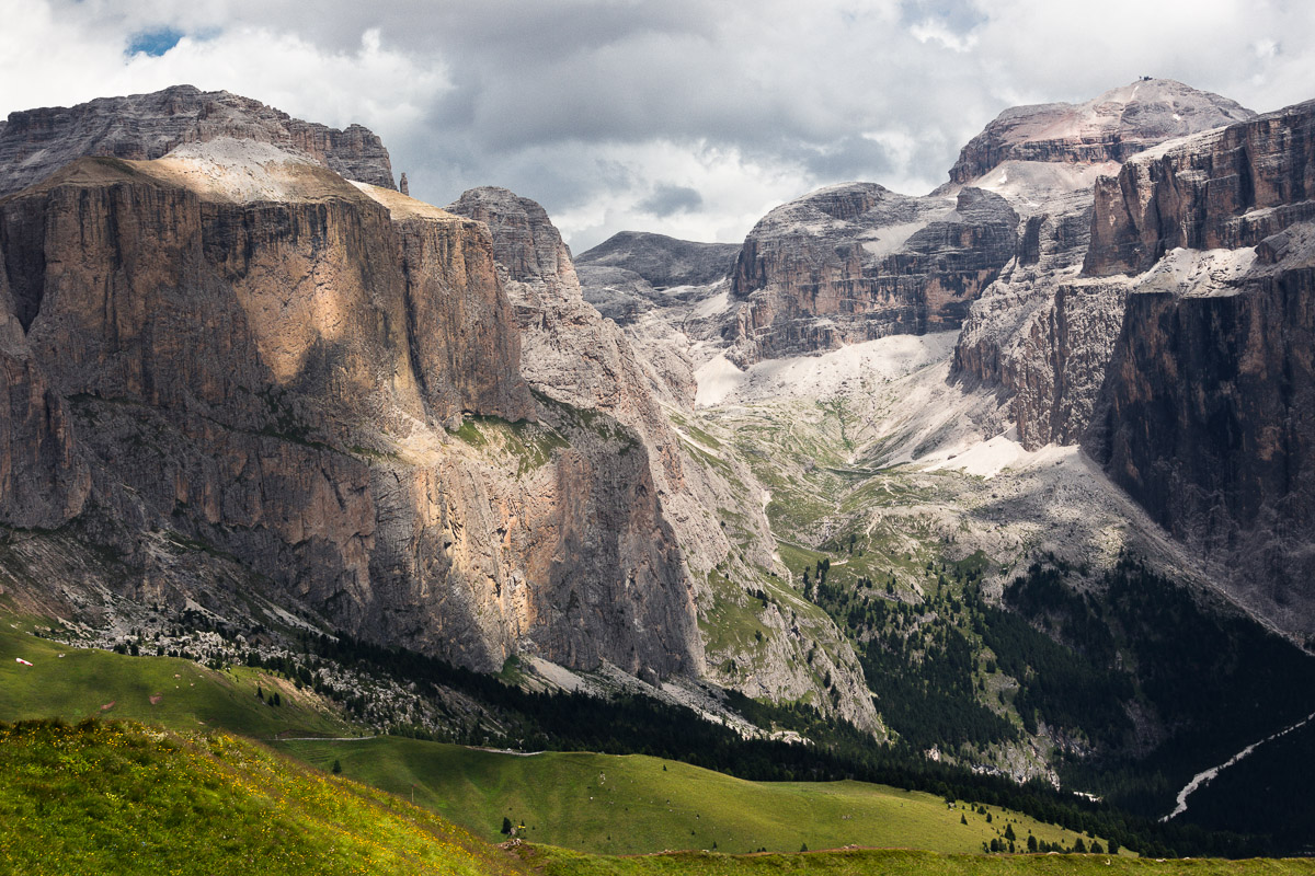 Panorami dal Col Rodella...