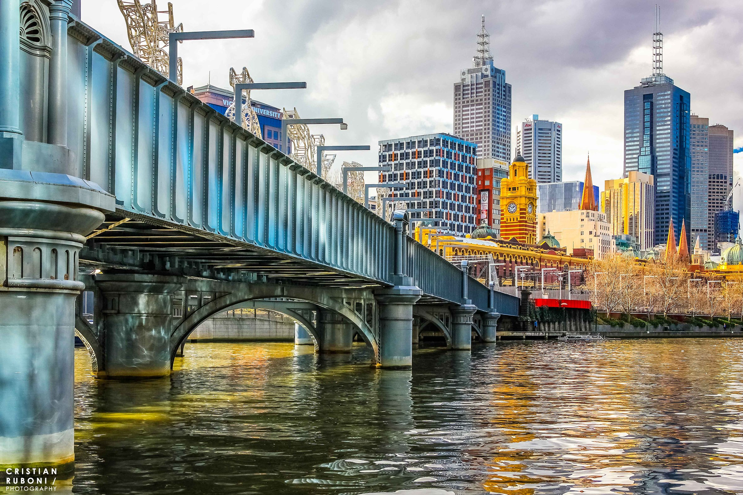 Under the bridge sometimes..