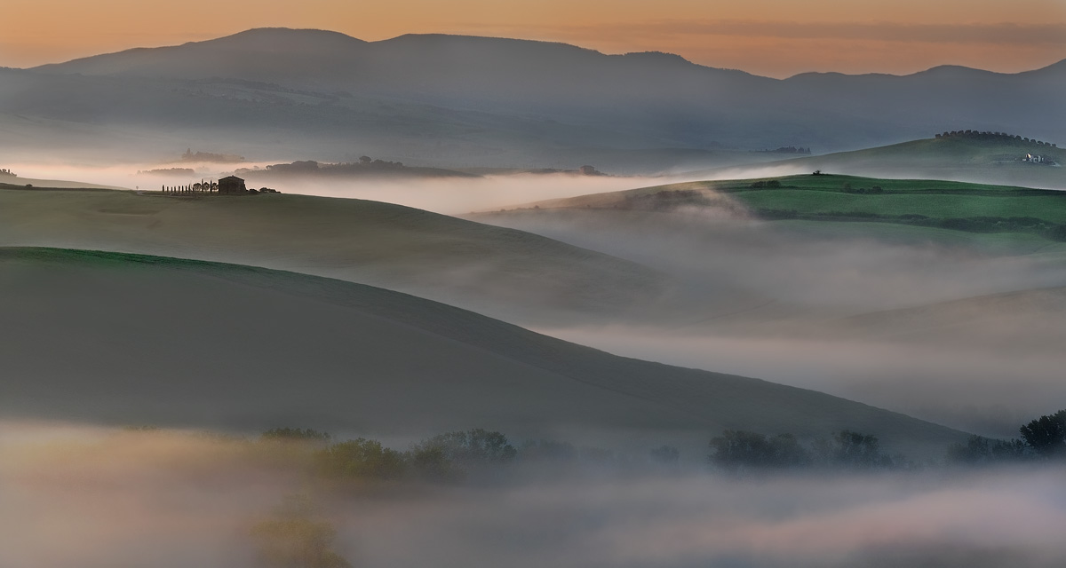 The colors of the Val d'Orcia