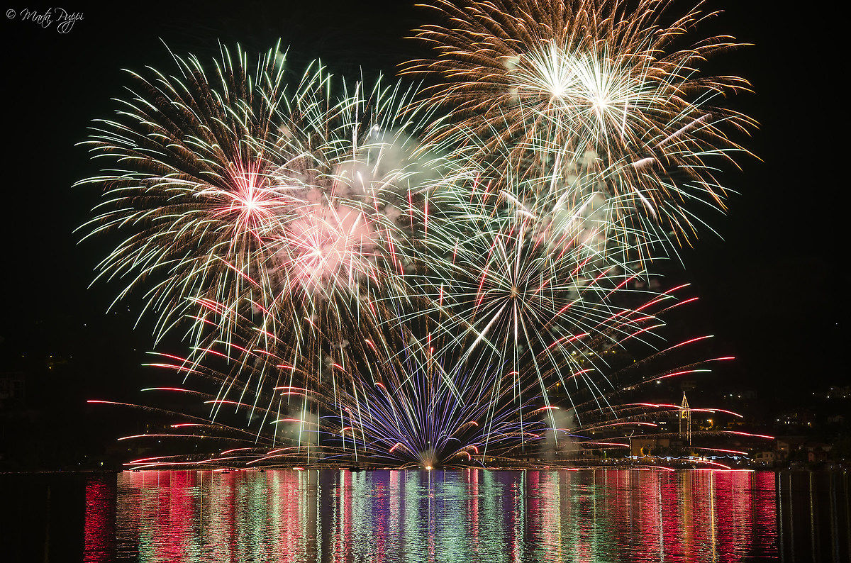 Fuochi Lago di Pusiano 2015