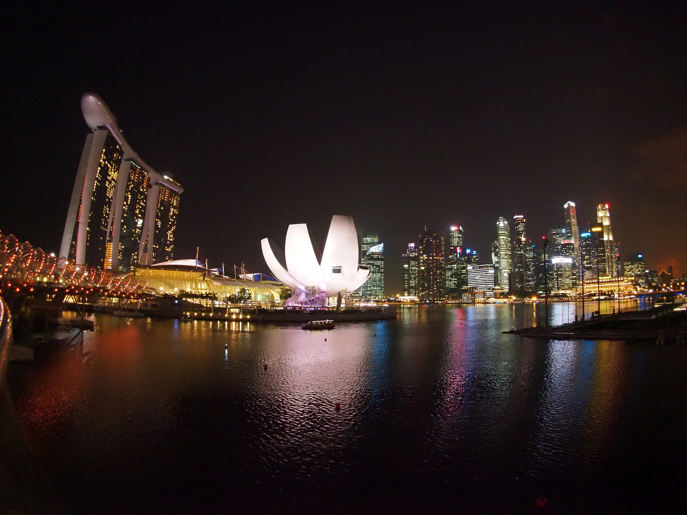 Singapore ... In a single blow!