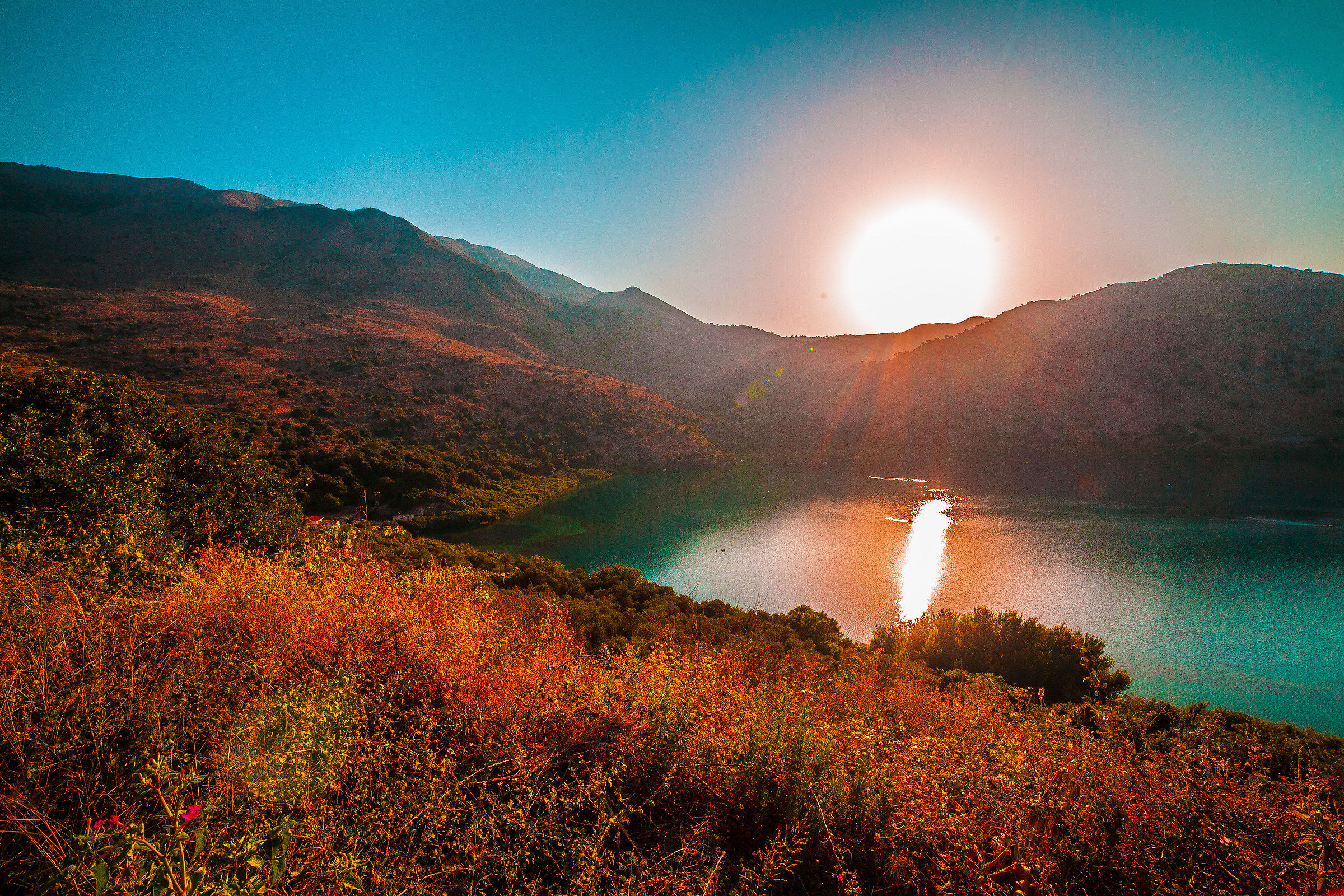 Kournas Lake, Creta
